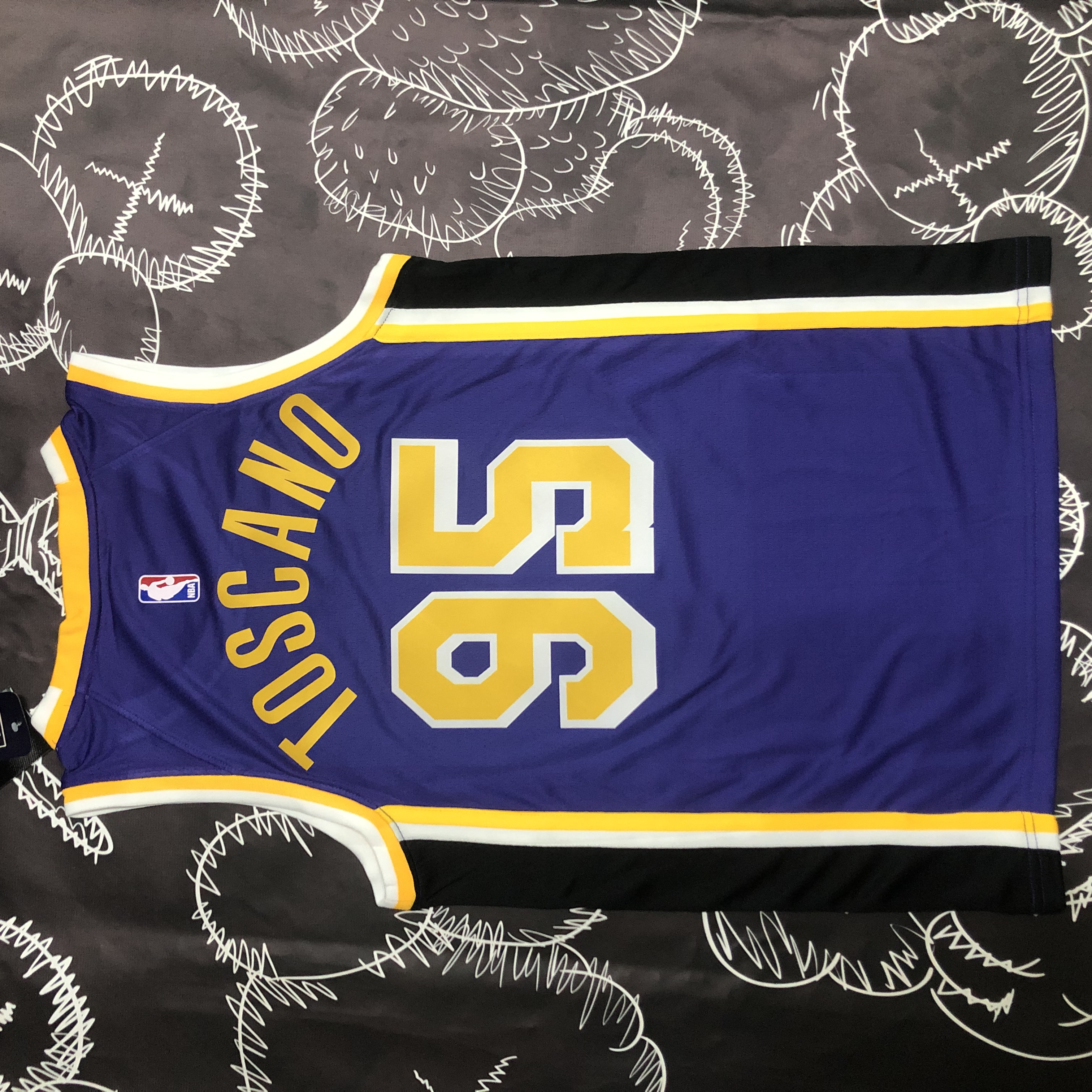Lakers crewneck purple (Nike) # 95 TOSCANO