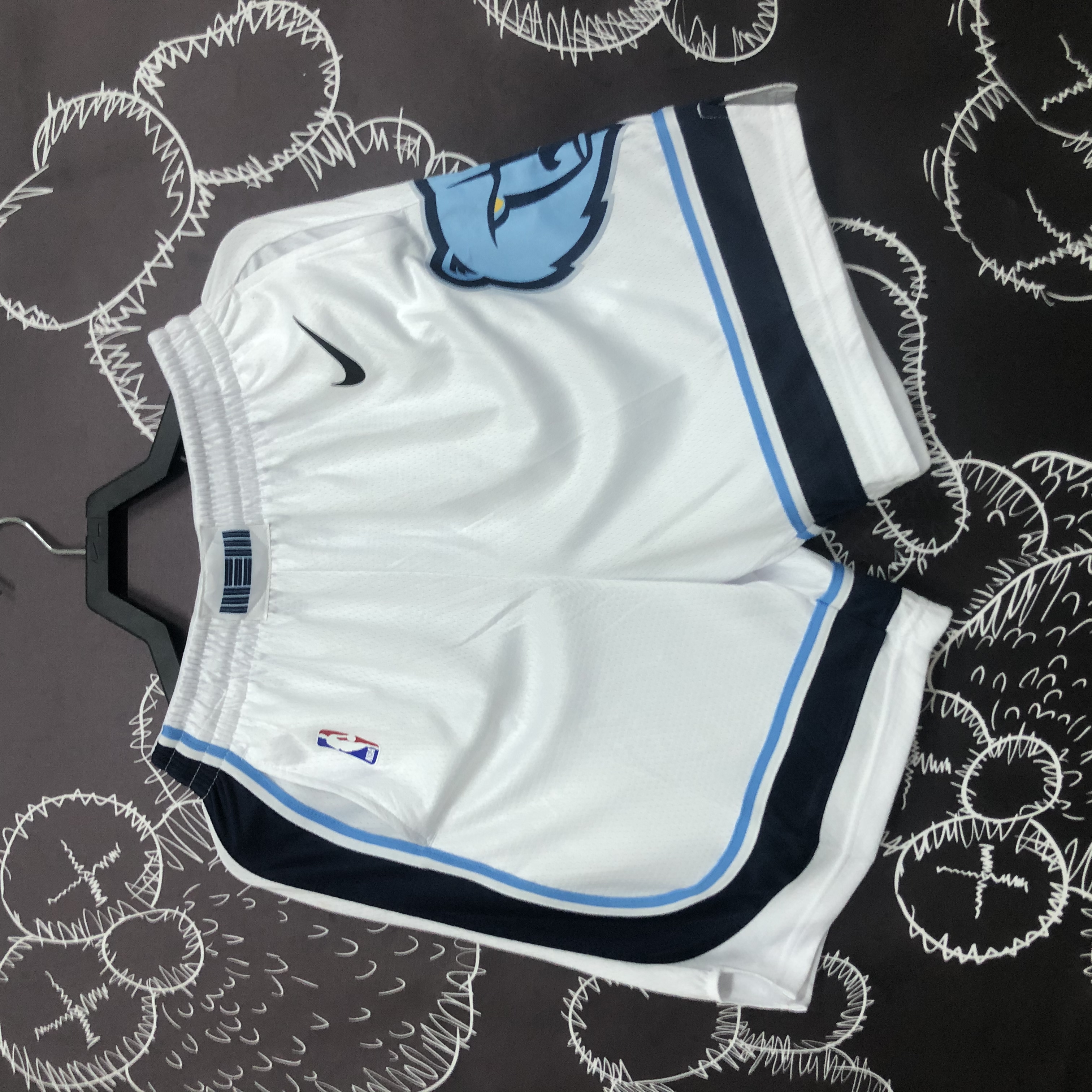 Grizzly bear white shorts