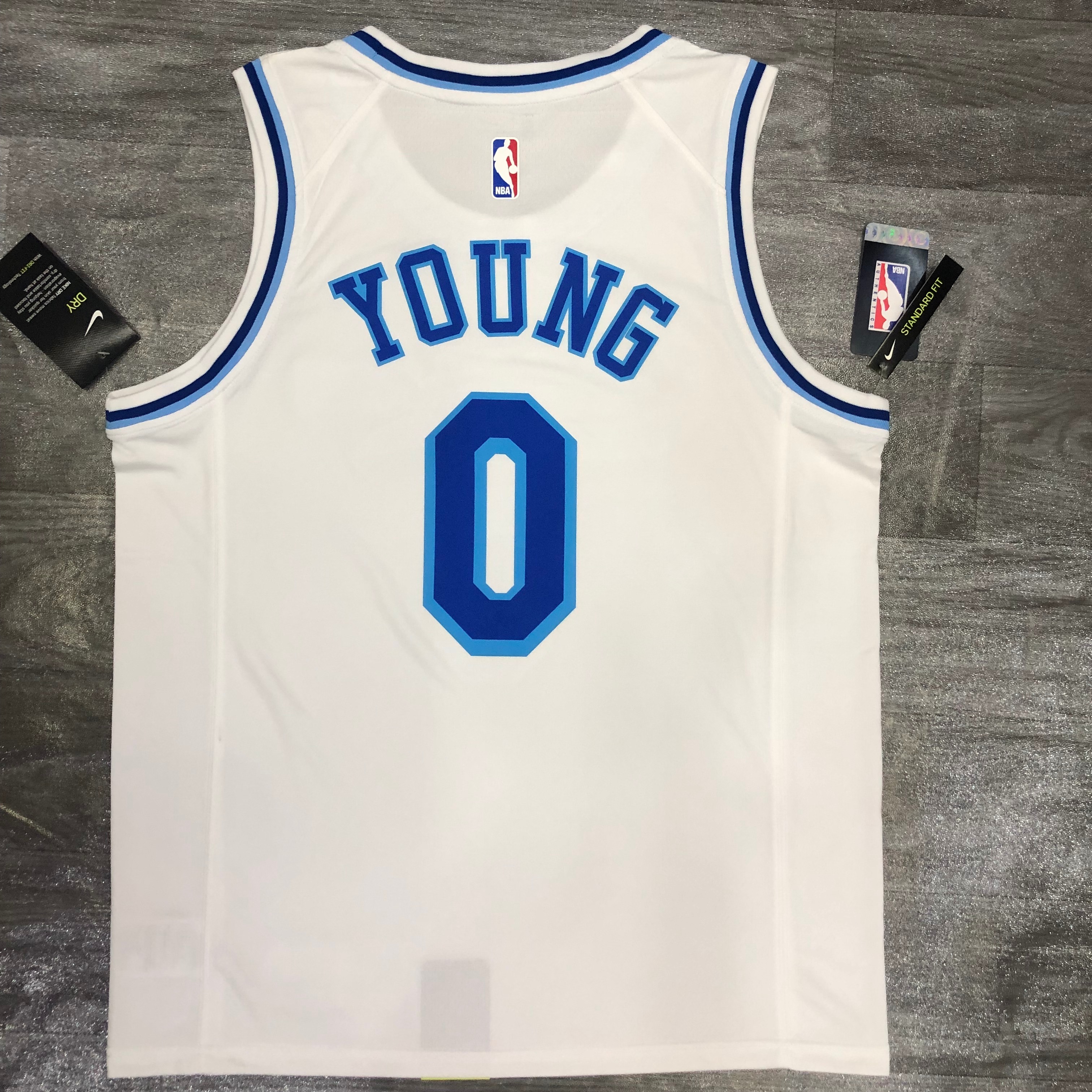 Lakers Latin throwback singer co-titled - White 0 Nick Young