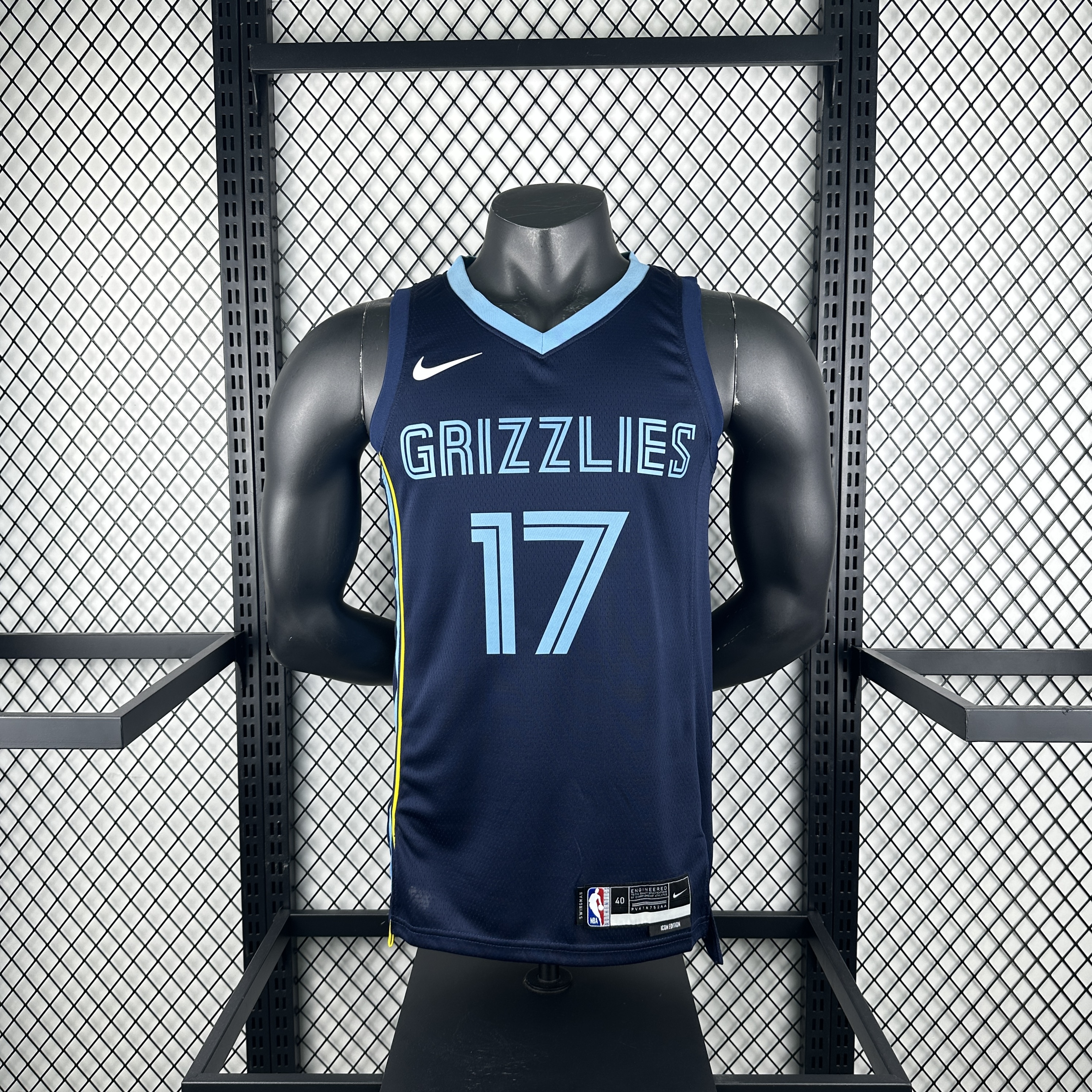 Season 23 Grizzlies dark blue # 17 Kawamura