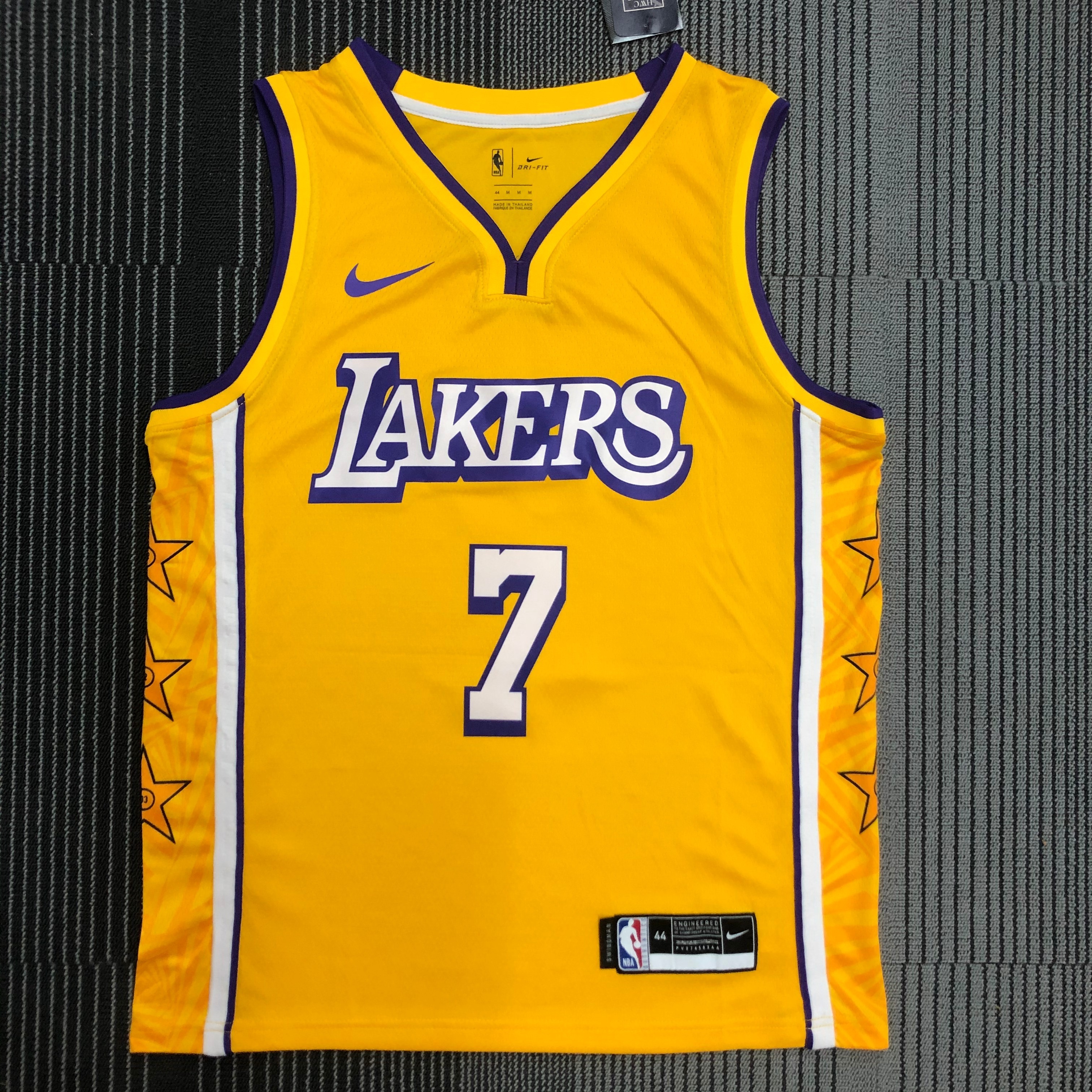 Lakers famous version (with stars) No. 7 Anthony