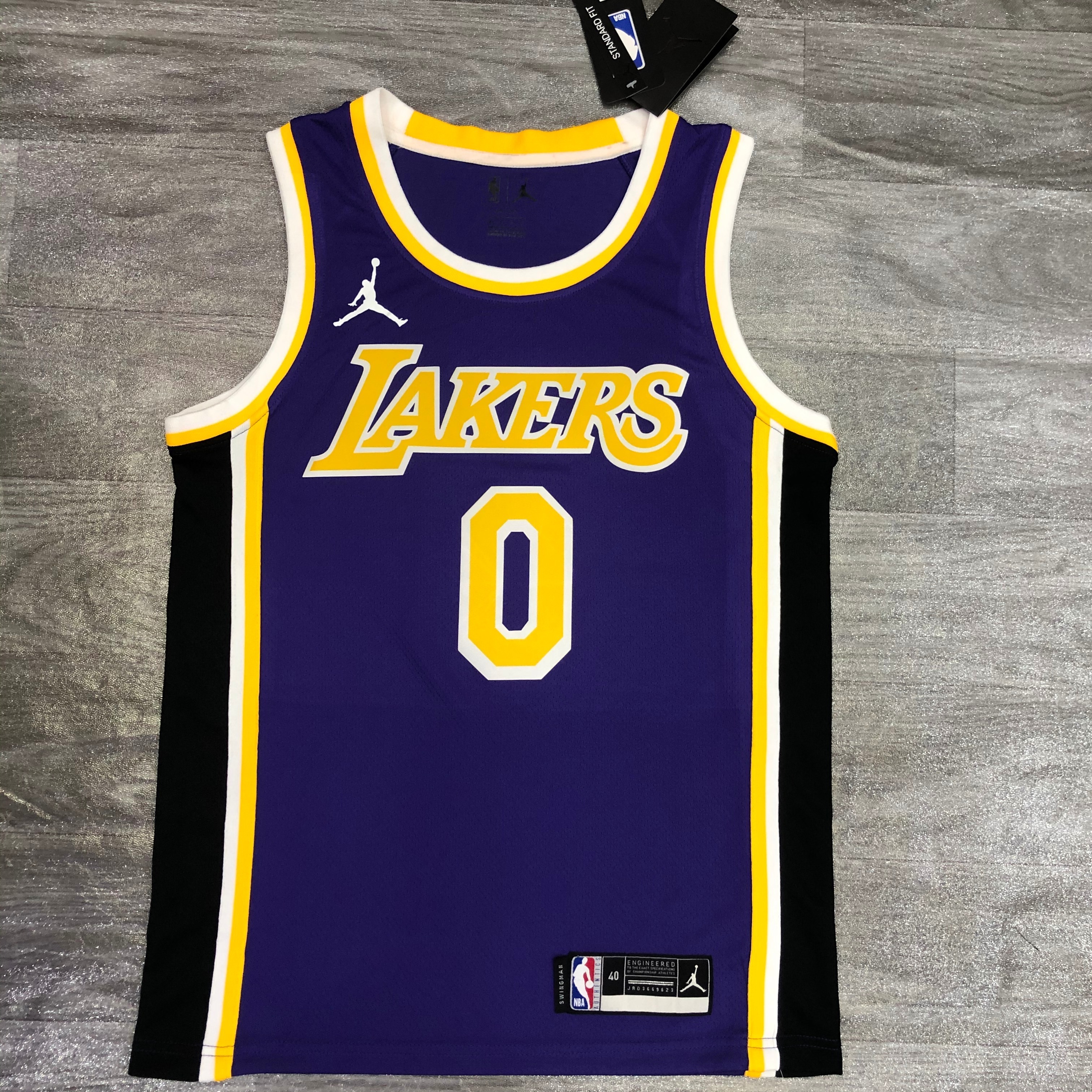 Lakers Flyers limited No. 0 Nick Young
