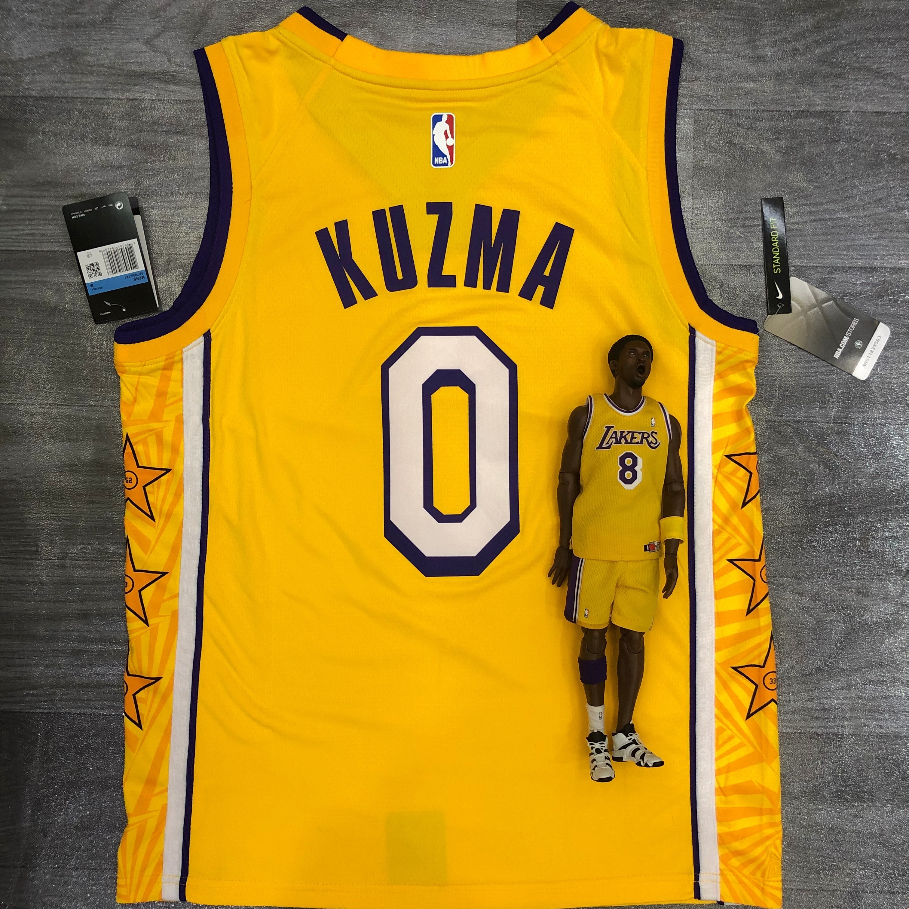 The Lakers took Star No. 0 Kuzma