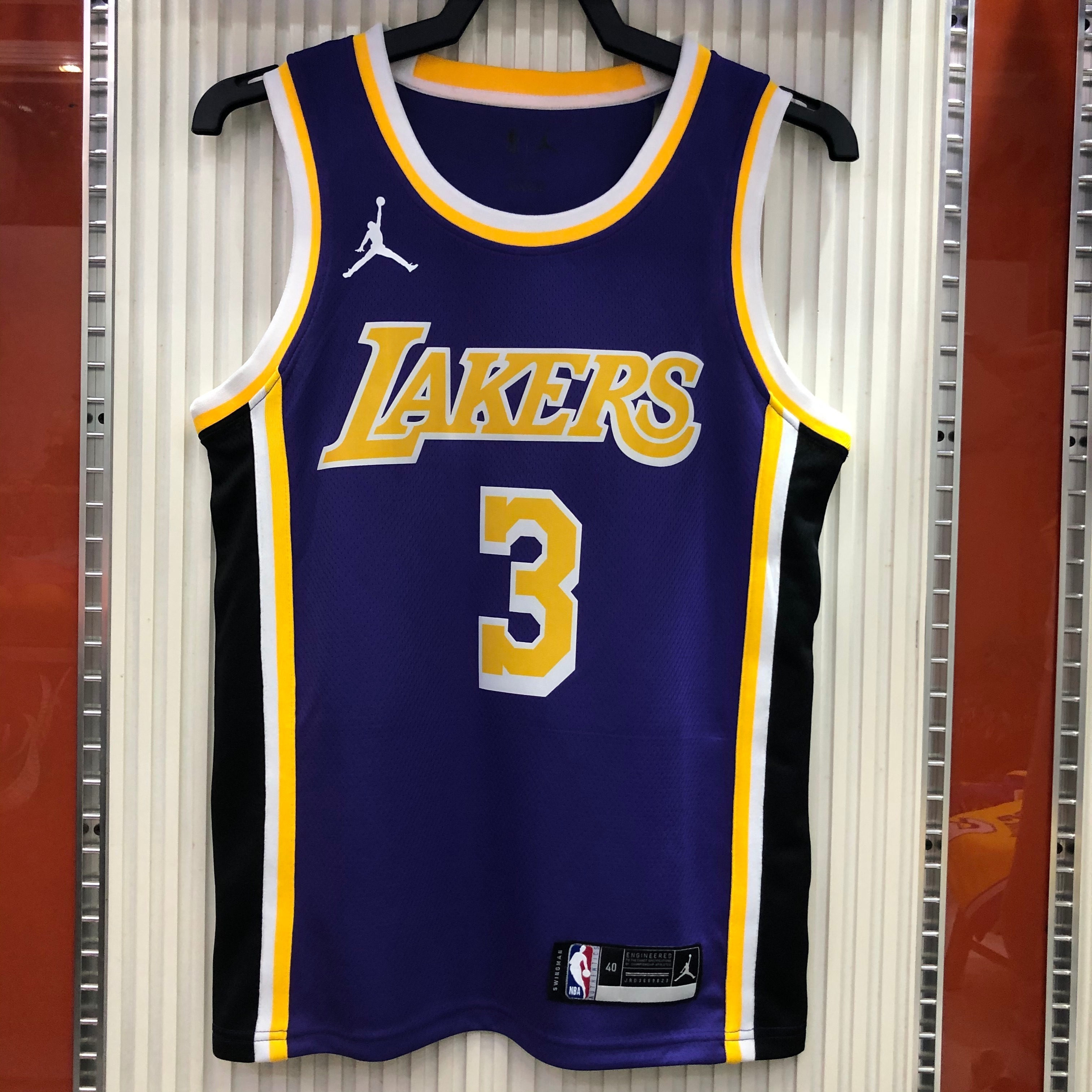 Lakers Flyers limited No. 3 Davis