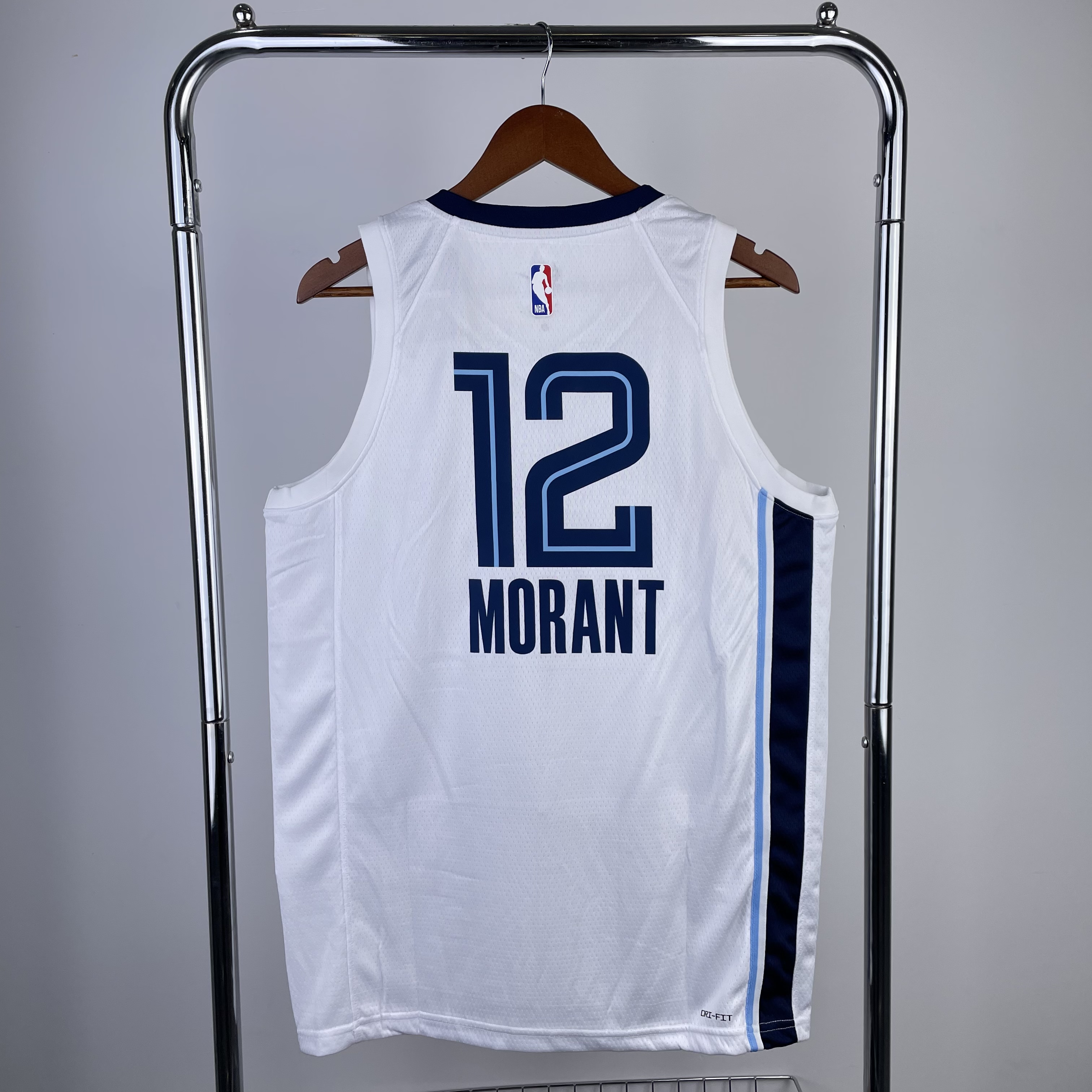 Grizzlies season 23 white number 12 Morant