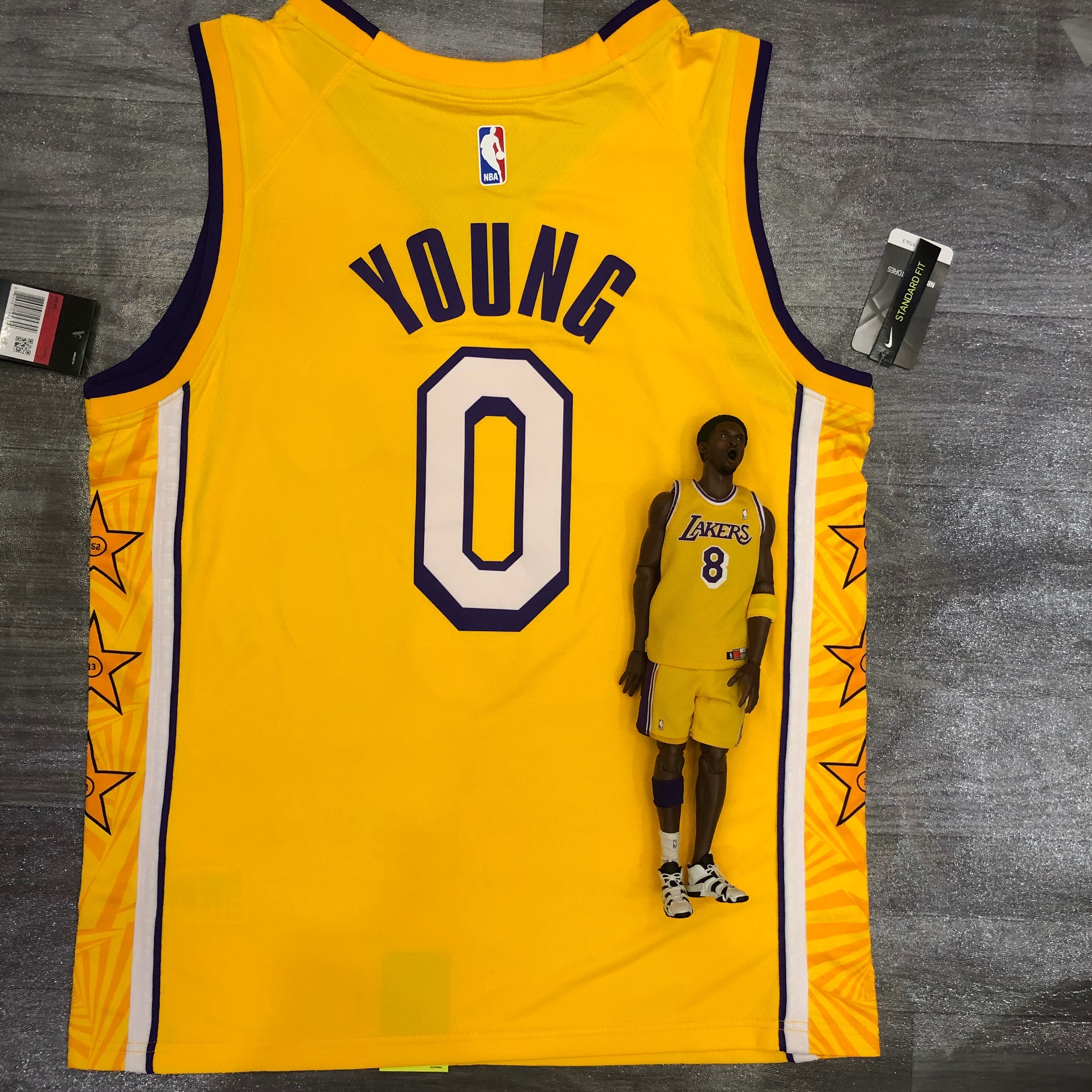 The Lakers brought Star No. 0 Nick Young