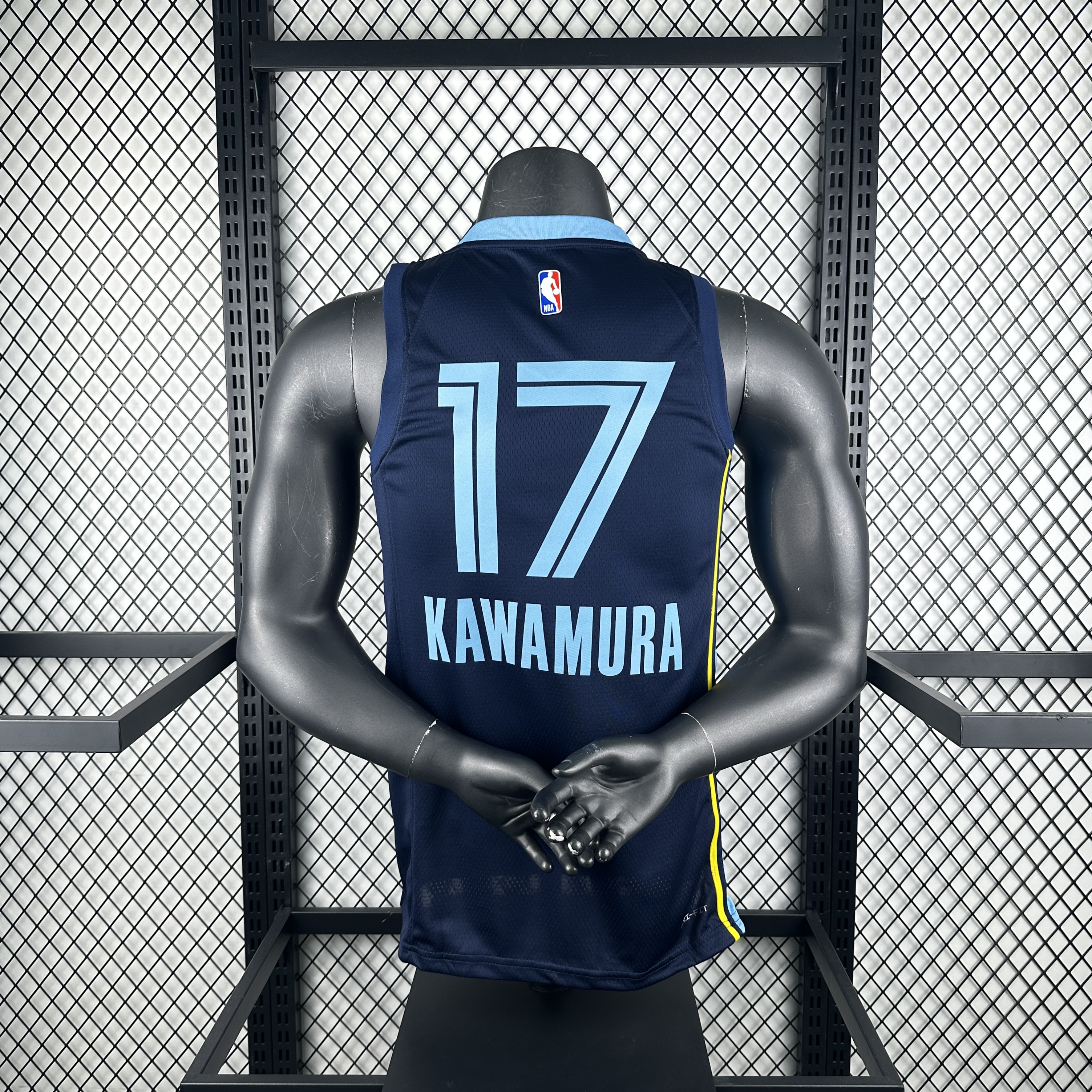 Season 23 Grizzlies dark blue # 17 Kawamura