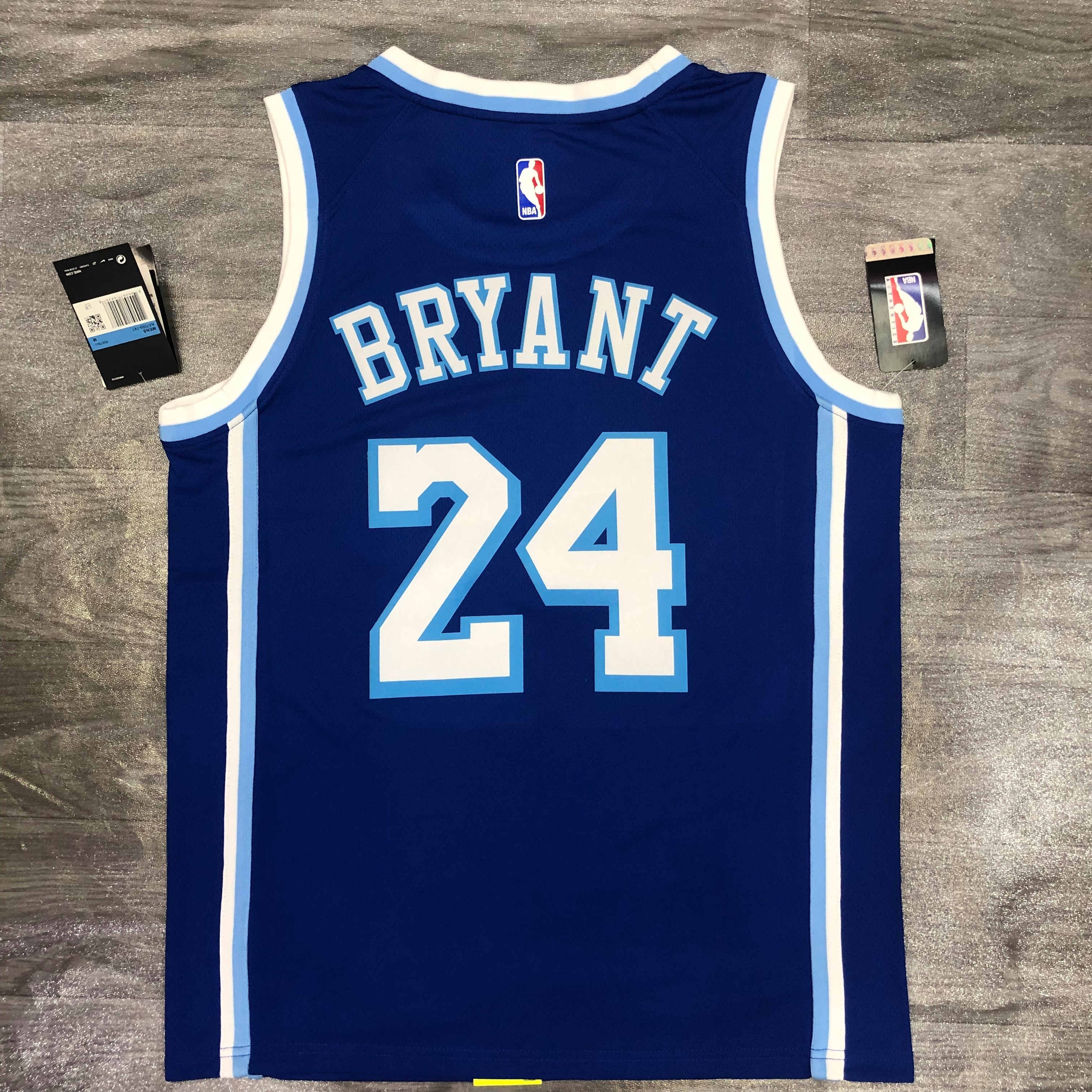 Lakers Latin Throwback night Blue 24 Bryant