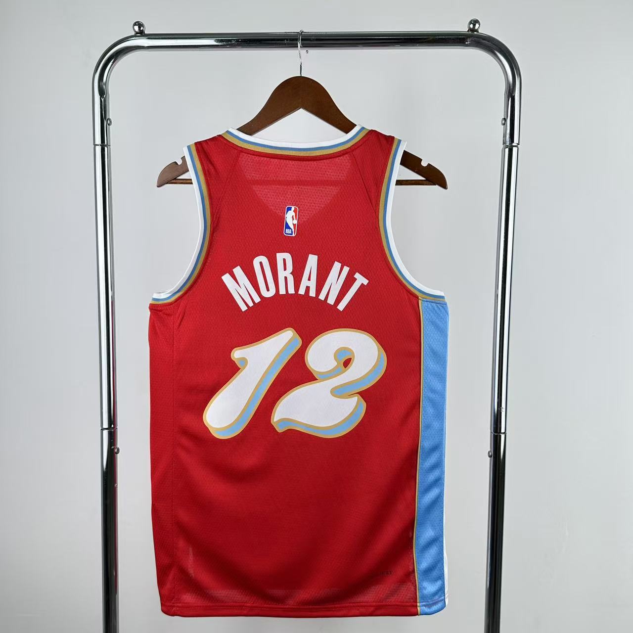 25th season Grizzlies City edition number 12 Morant