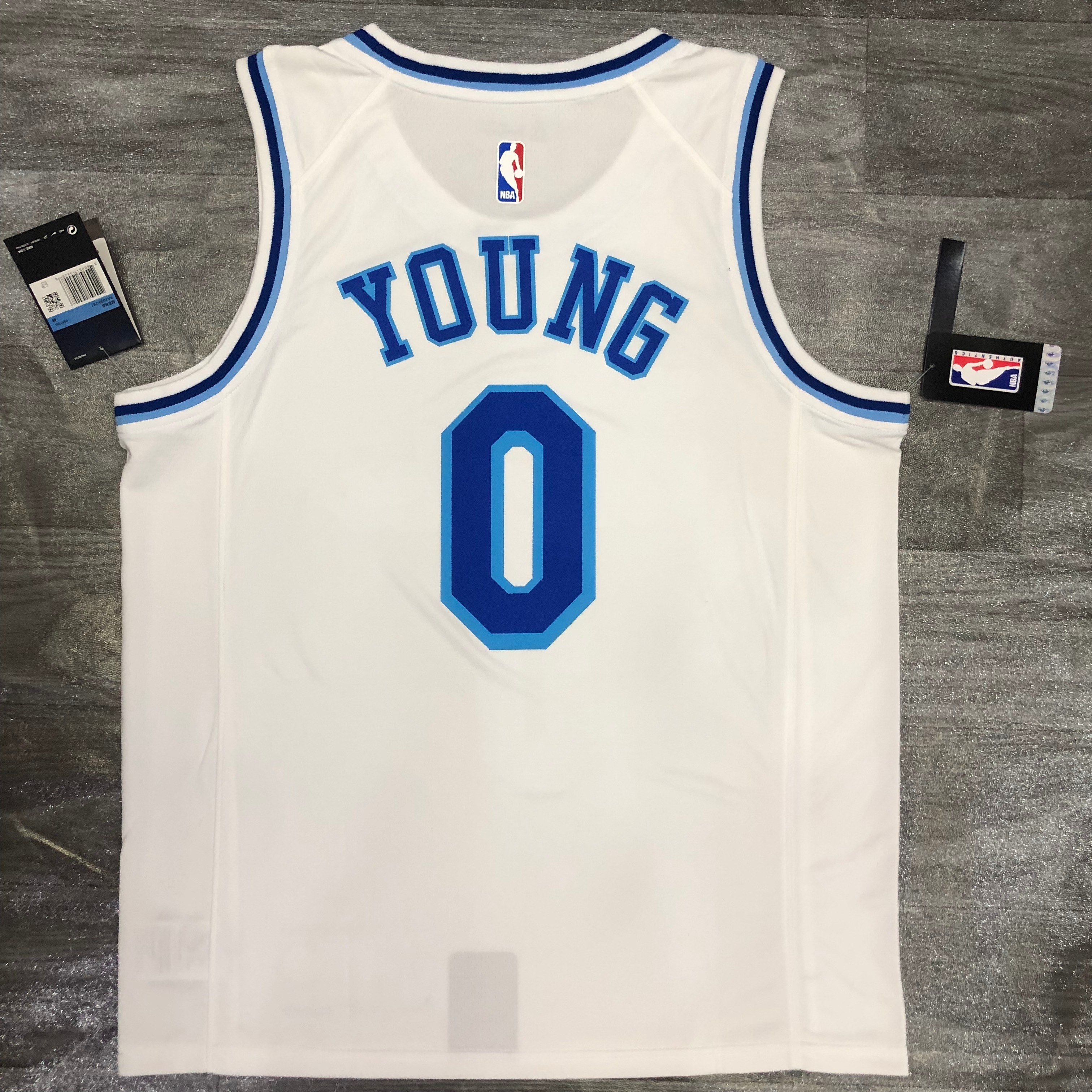 Lakers Latin Throwback night White 0 Nick Young