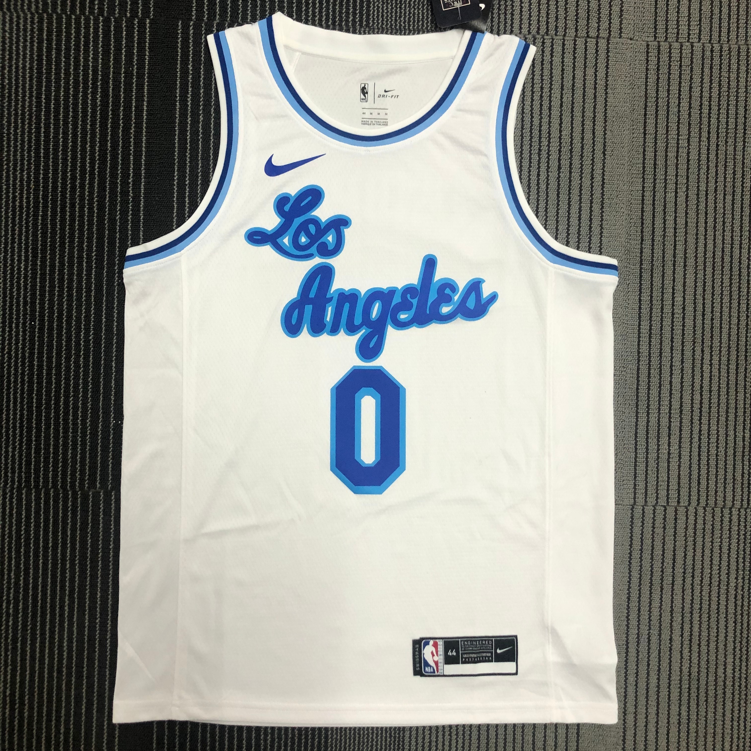 Lakers Latin Night (high head) White 0 Westbrook