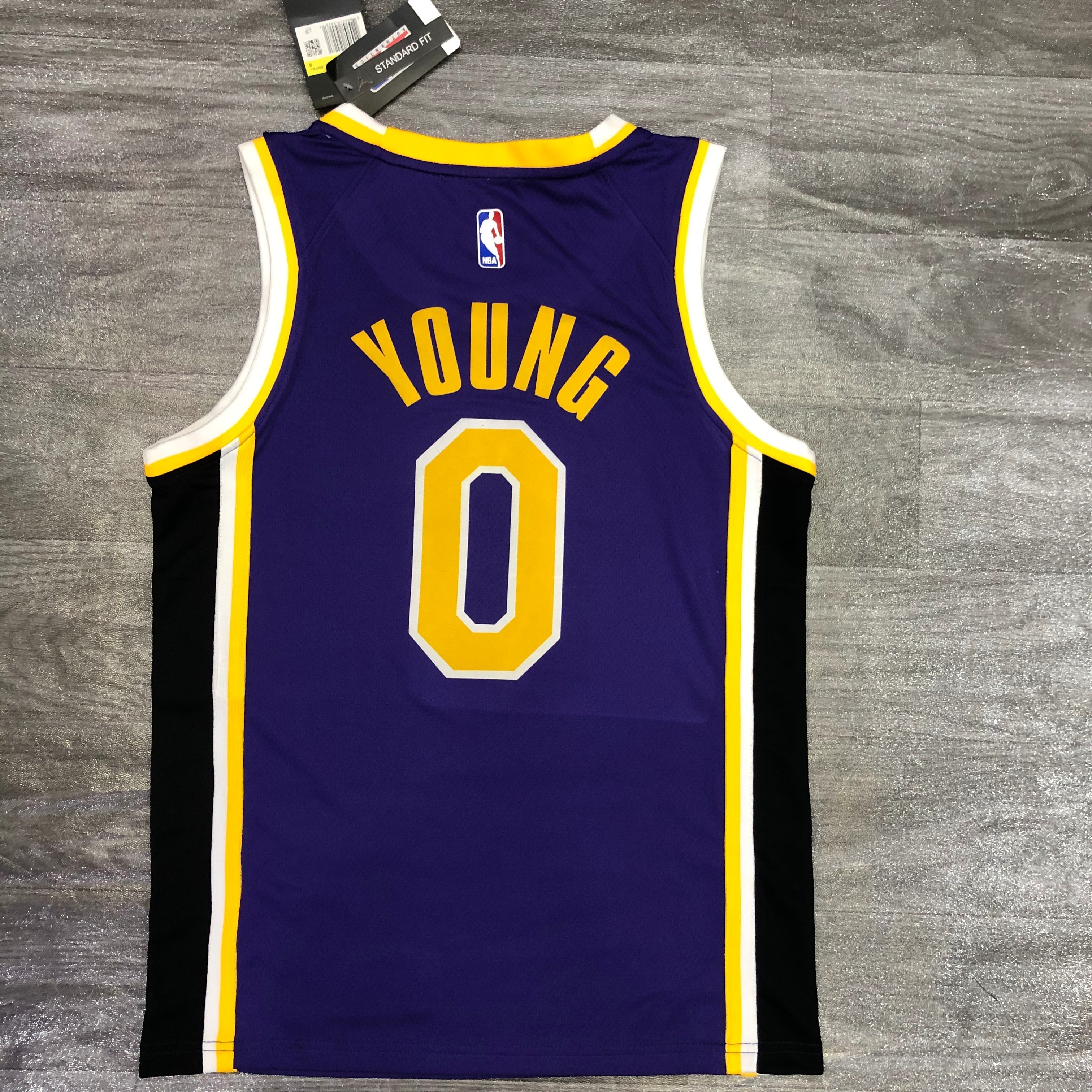 Lakers Flyers limited No. 0 Nick Young