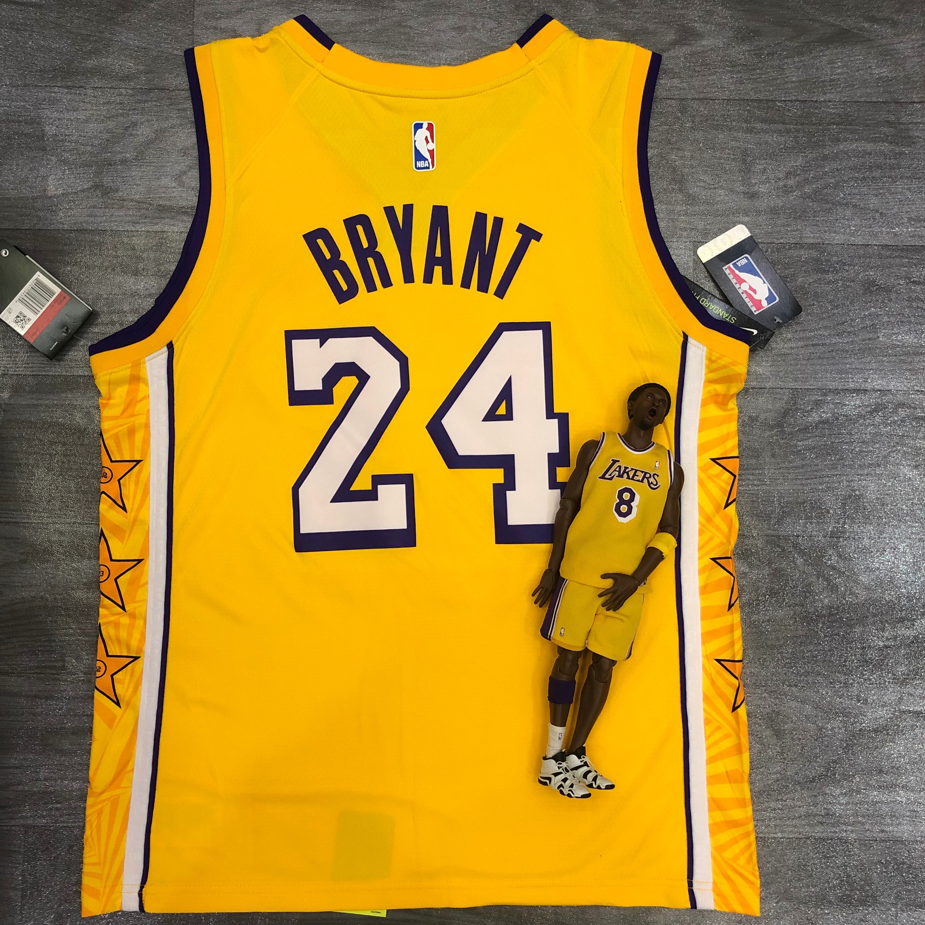 The Lakers brought star No. 24 Bryant