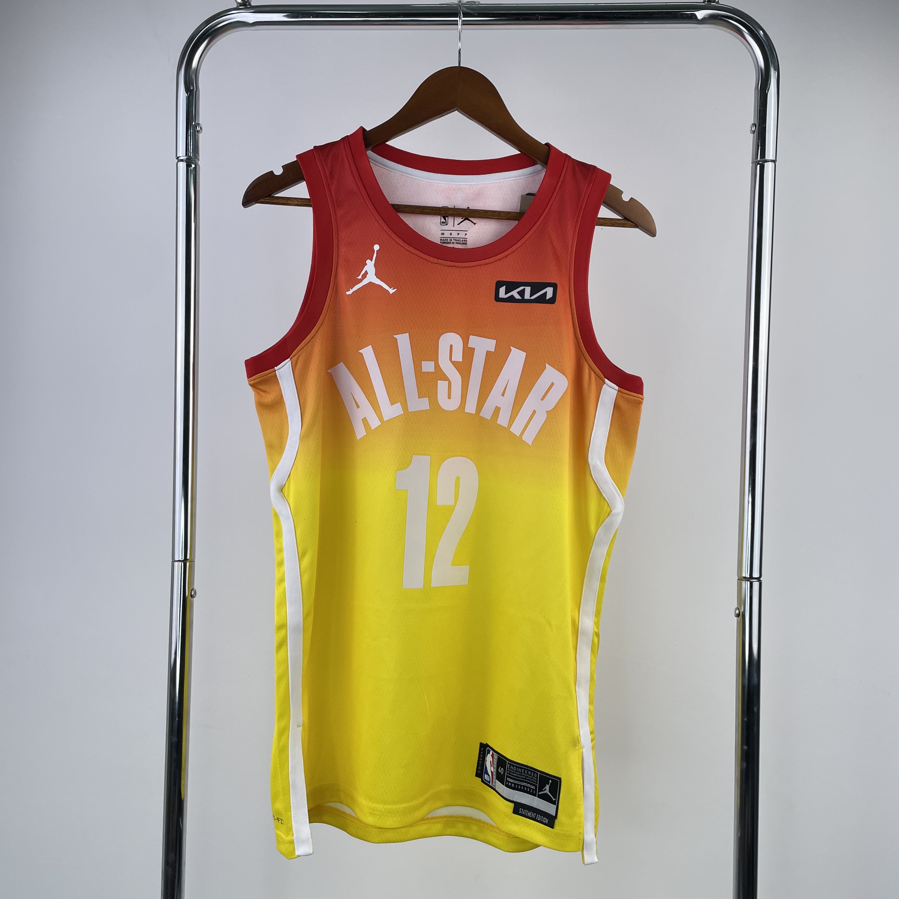 '23 All-Star Yellow number 12 Morant