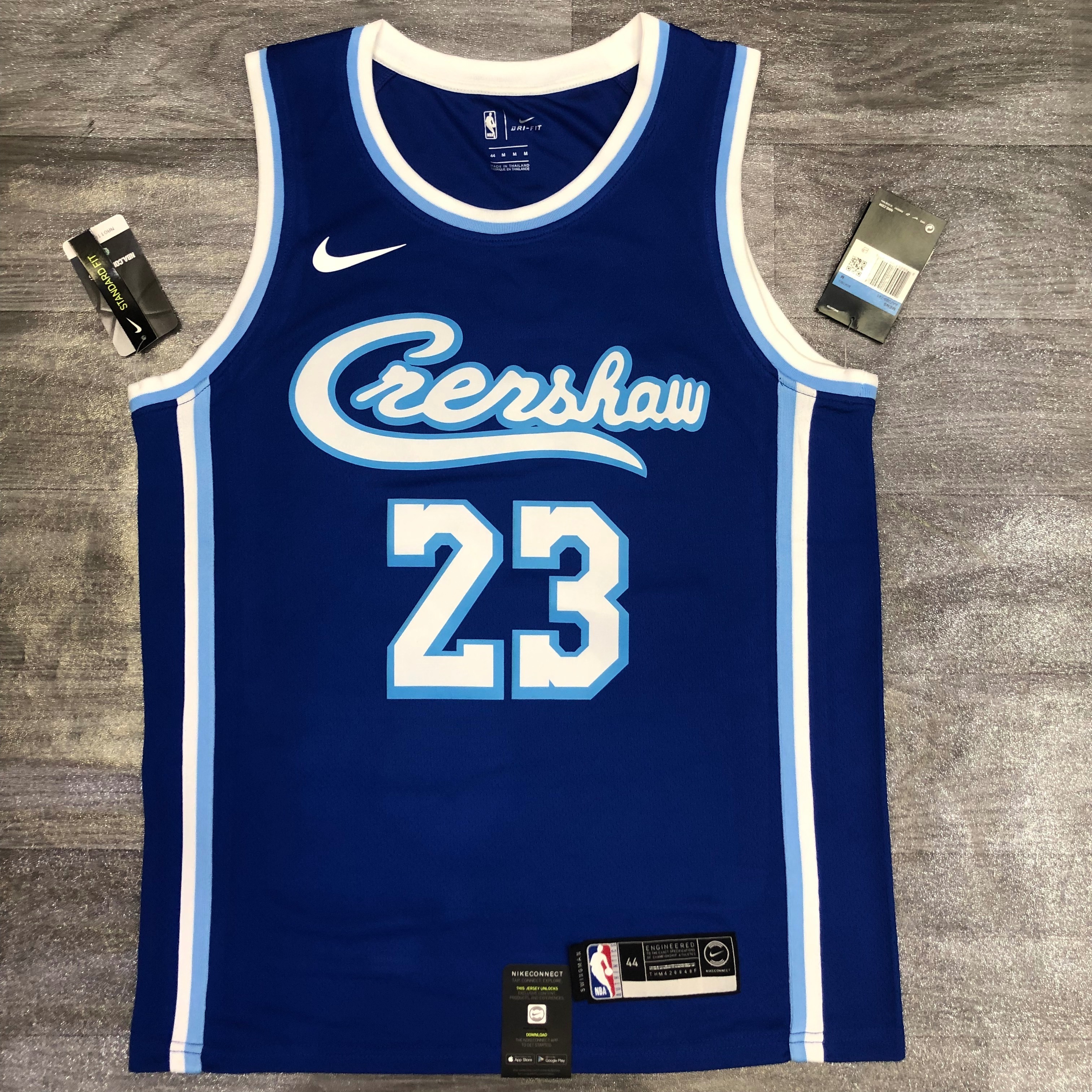 Lakers Latin throwback singer co-titled Blue 23 James