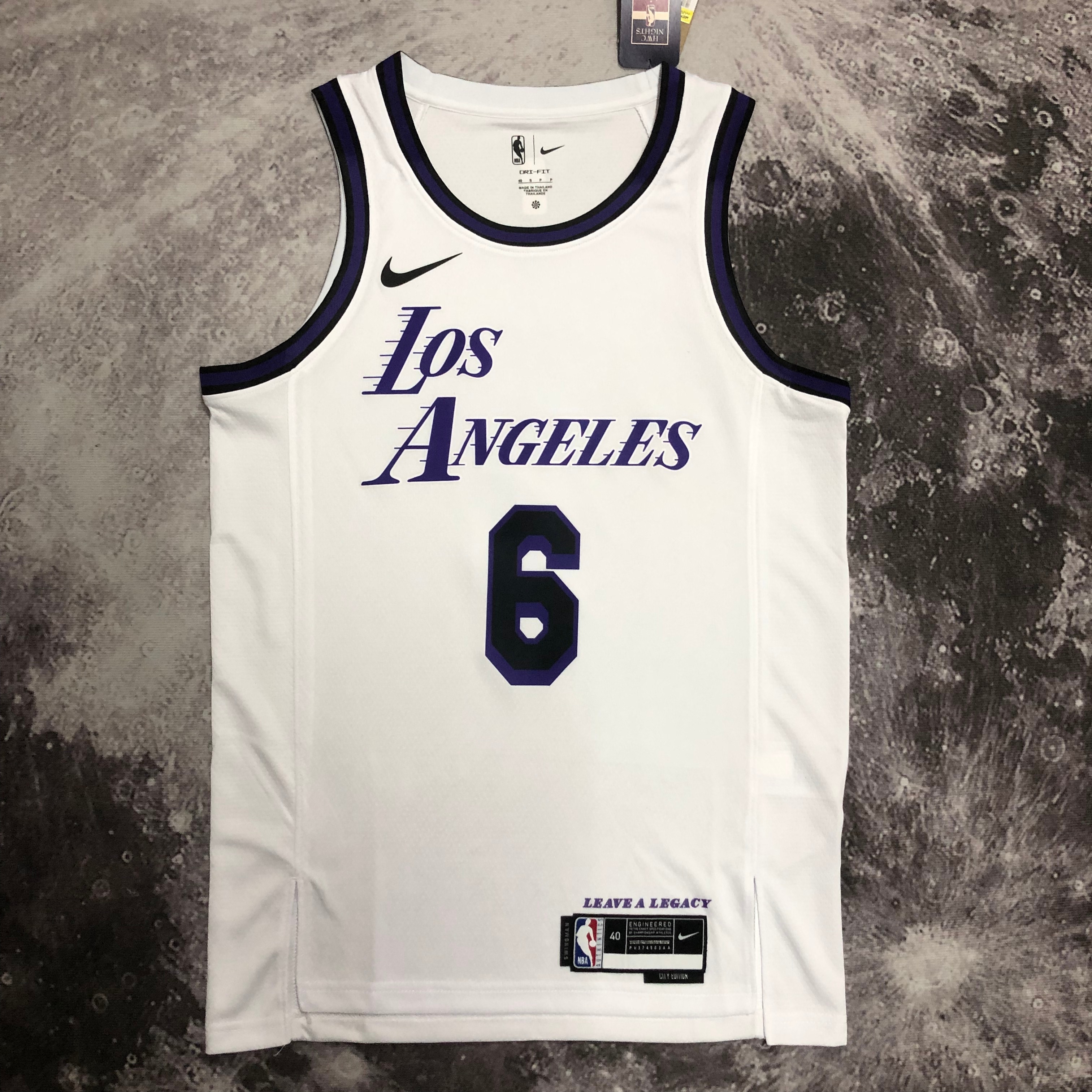 Lakers City version # 6 James in '23