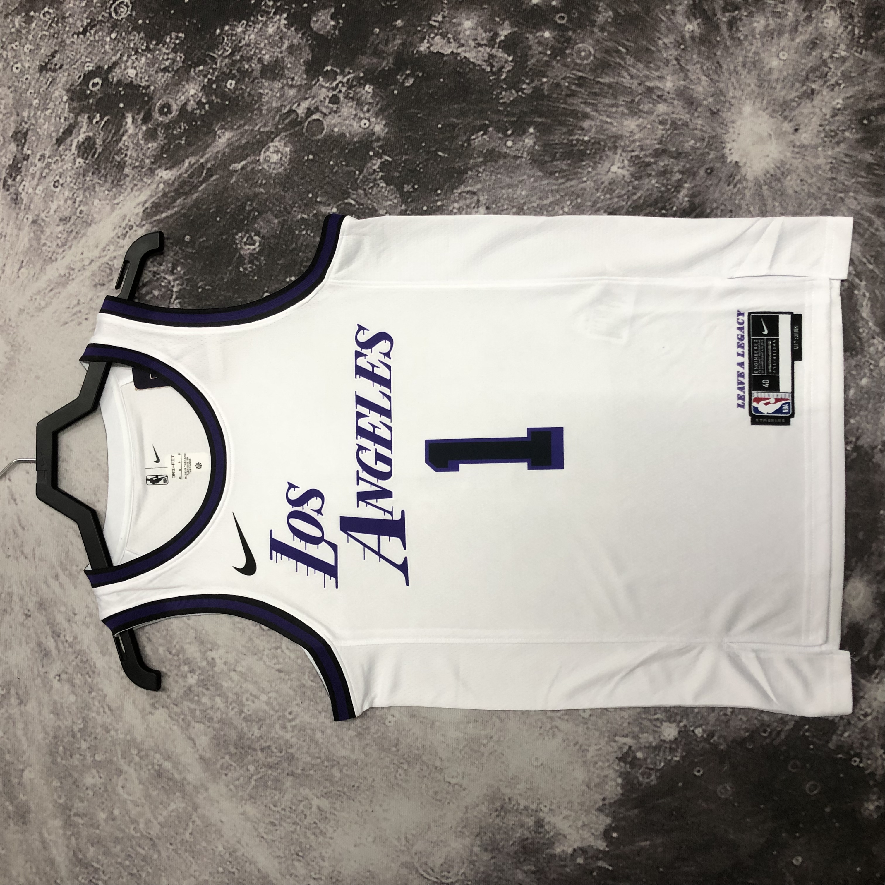 Season 23 Lakers City Edition # 1 Russell