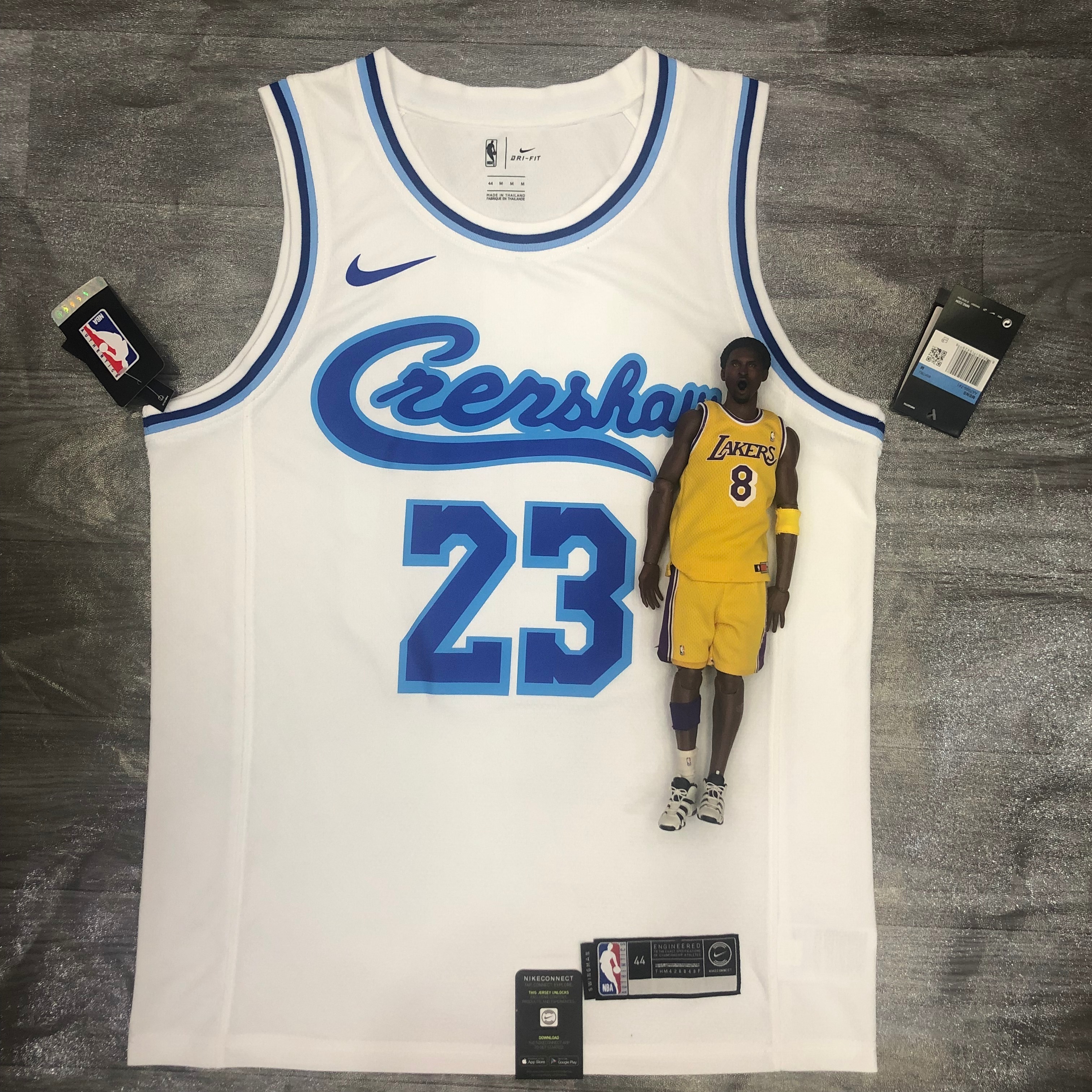 Lakers Latin throwback singer co-titled White 23 James