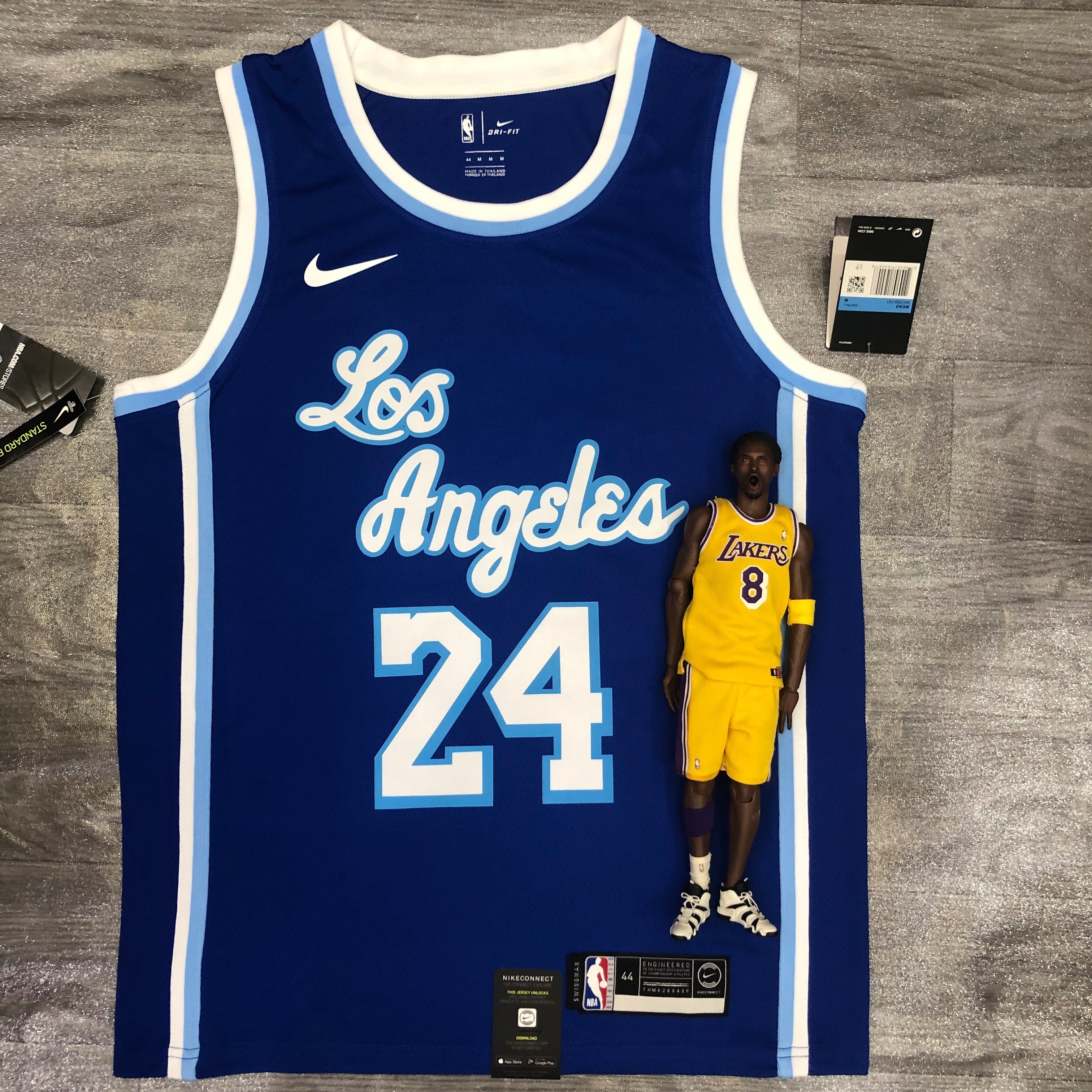 Lakers Latin Throwback night Blue 24 Bryant