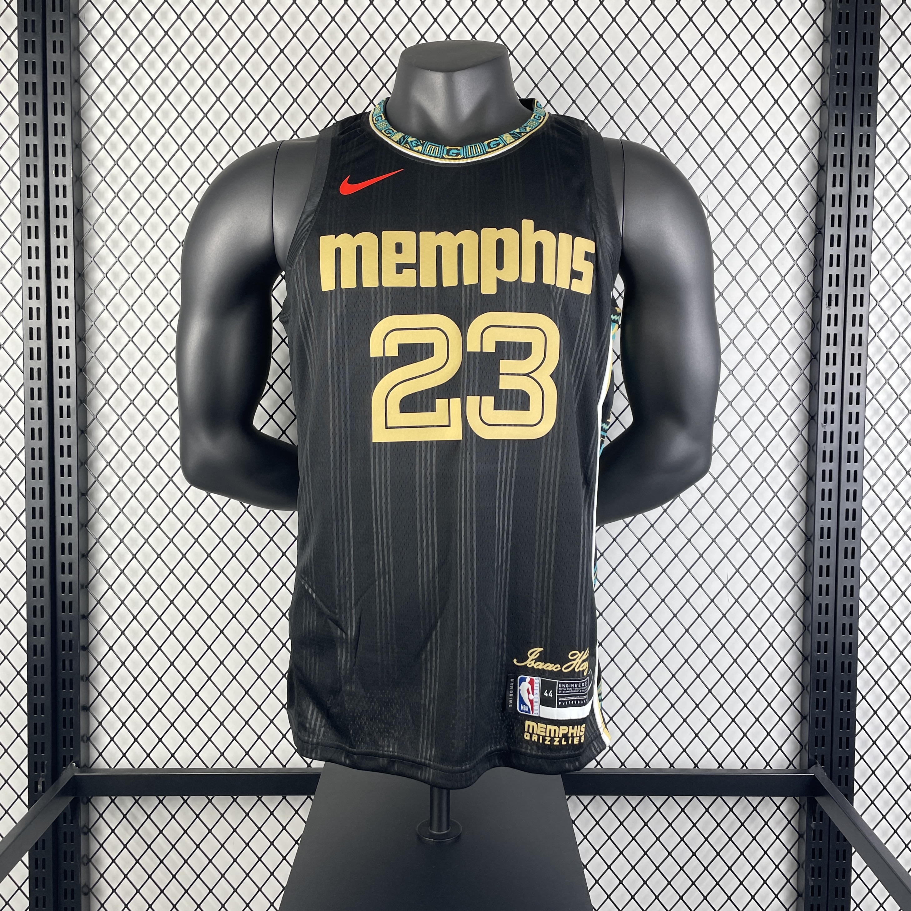 21 season Grizzlies Urban version of stripes No. 23 Rose