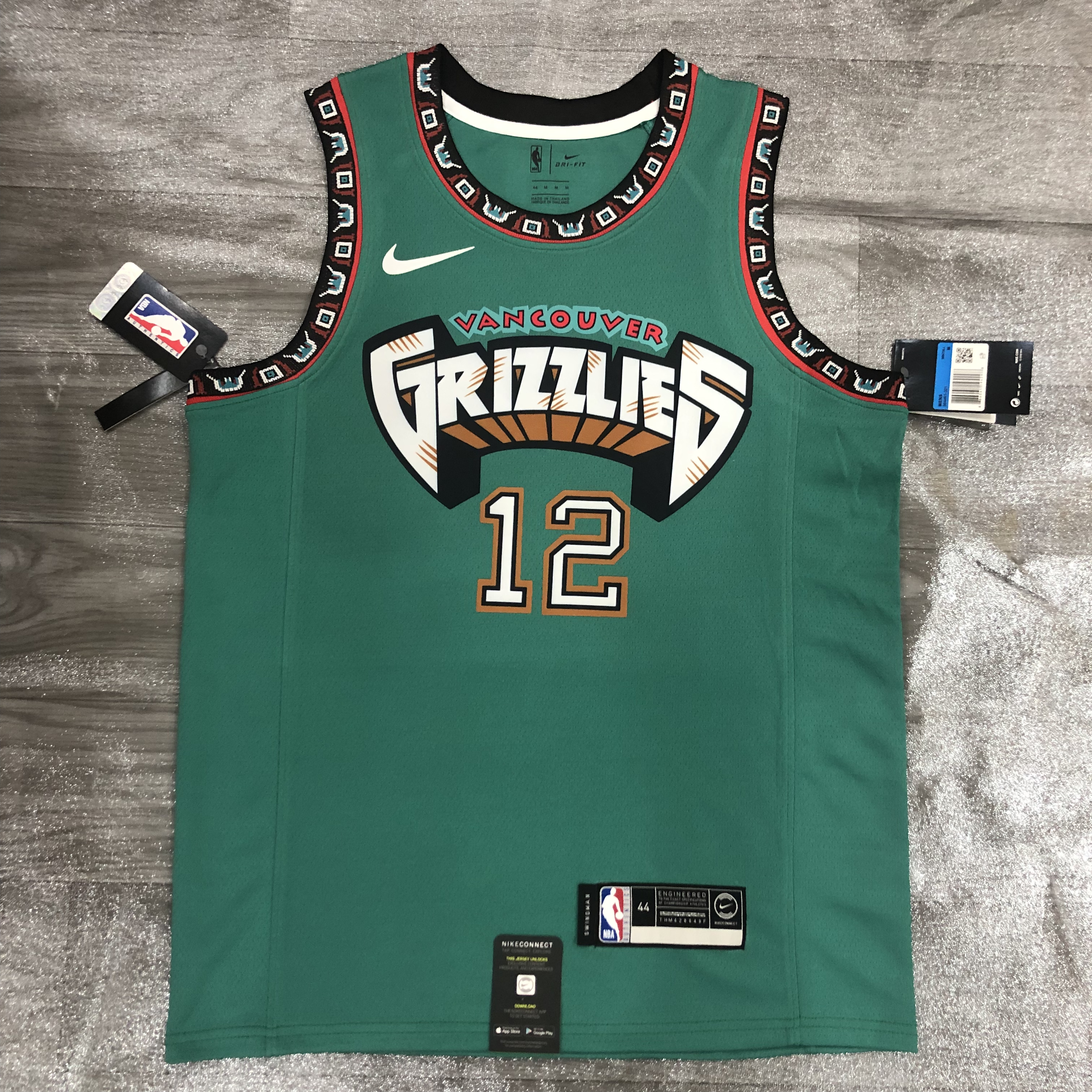 Grizzlies green 12 Morant