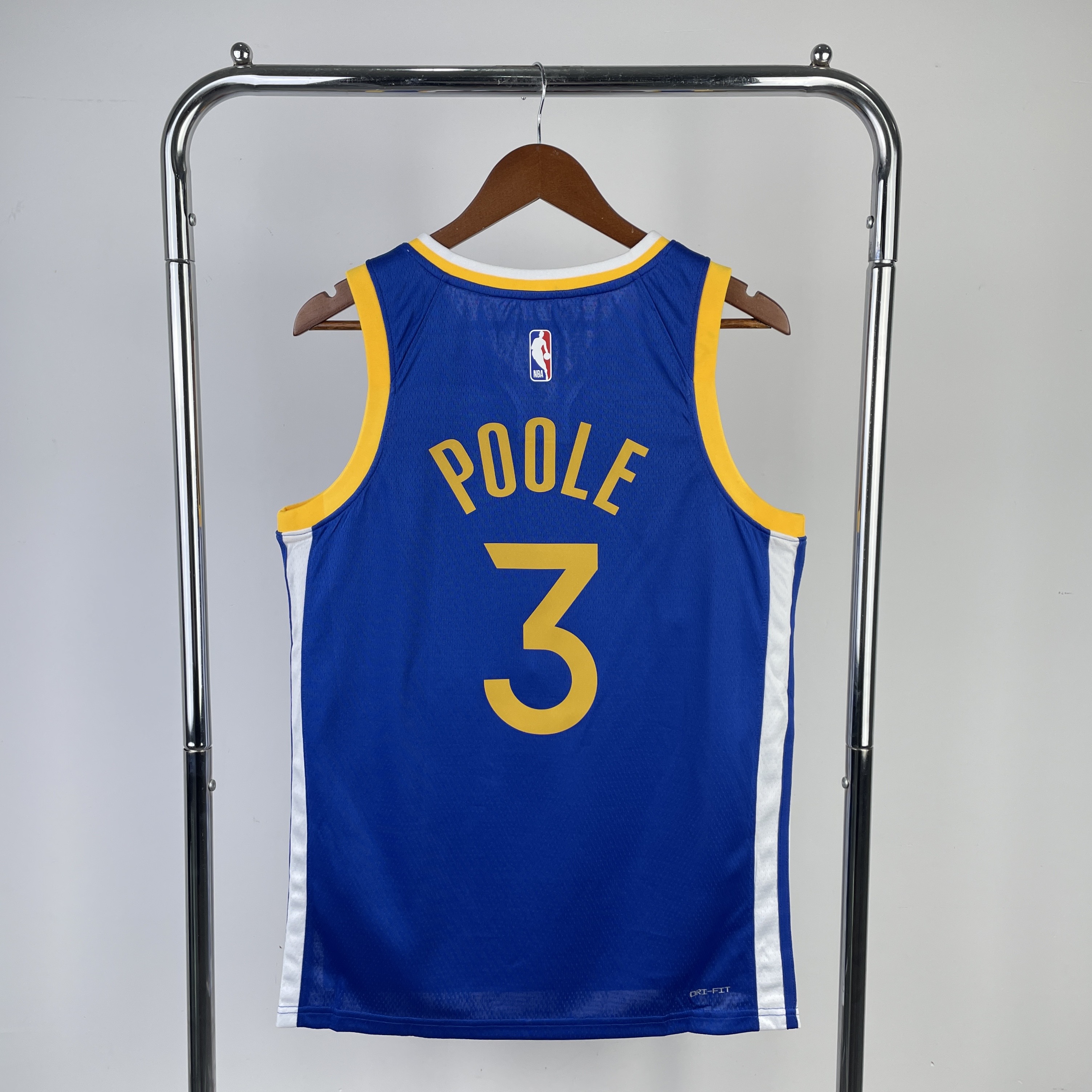 Season 23 Warriors away blue No. 3 Poole