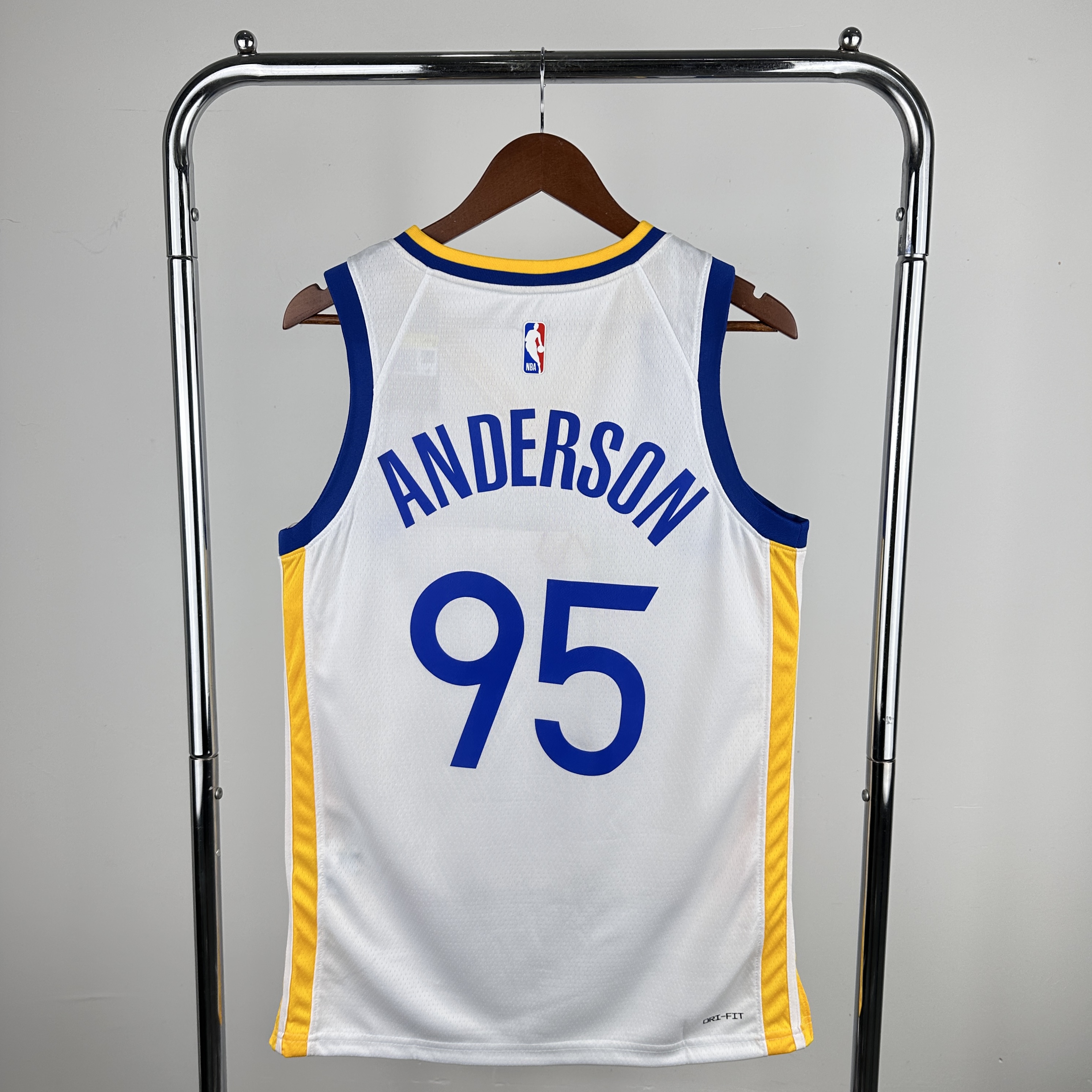 Season 23 Warriors white # 95 Anderson