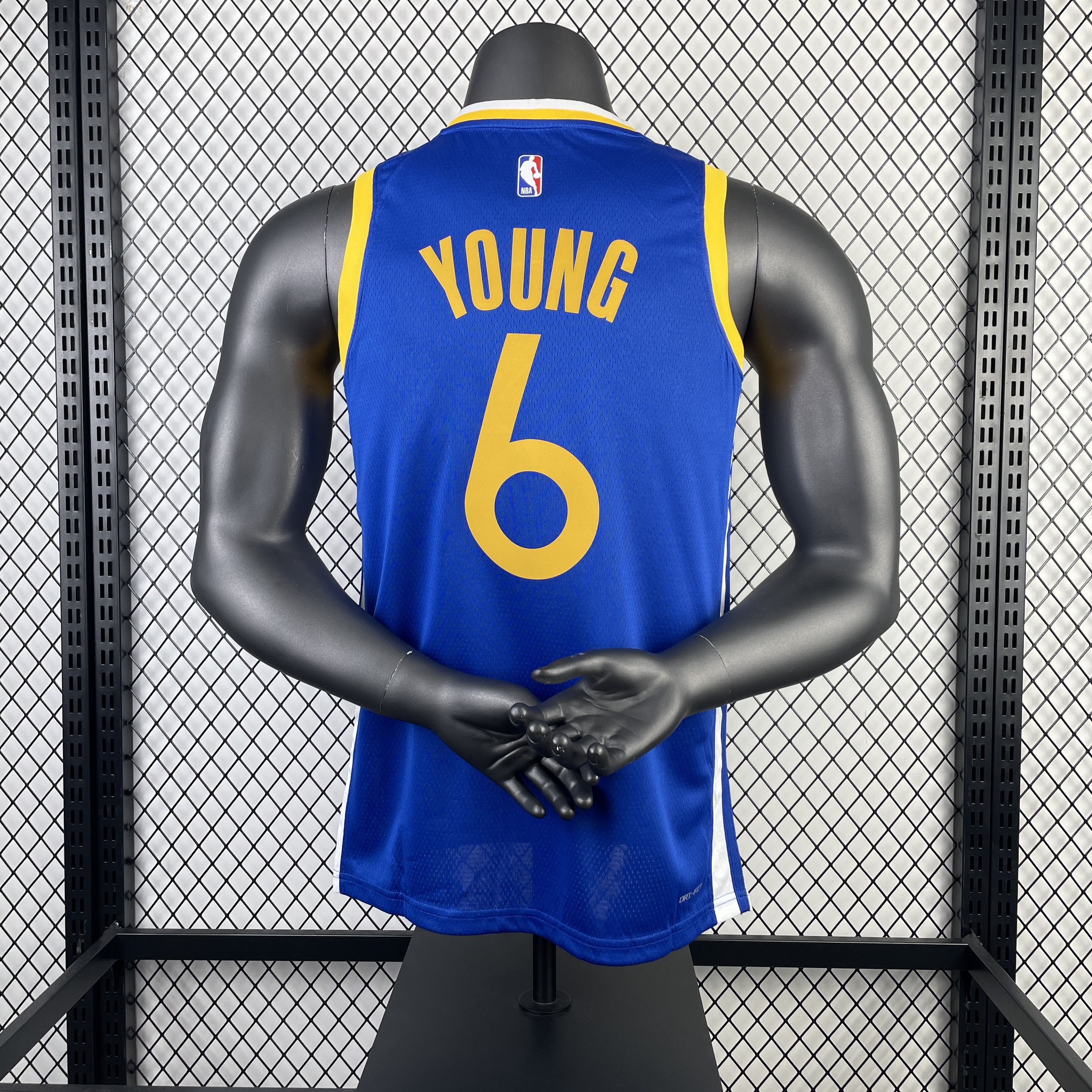 Season 23 Warriors road blue No. 6 Nick Young