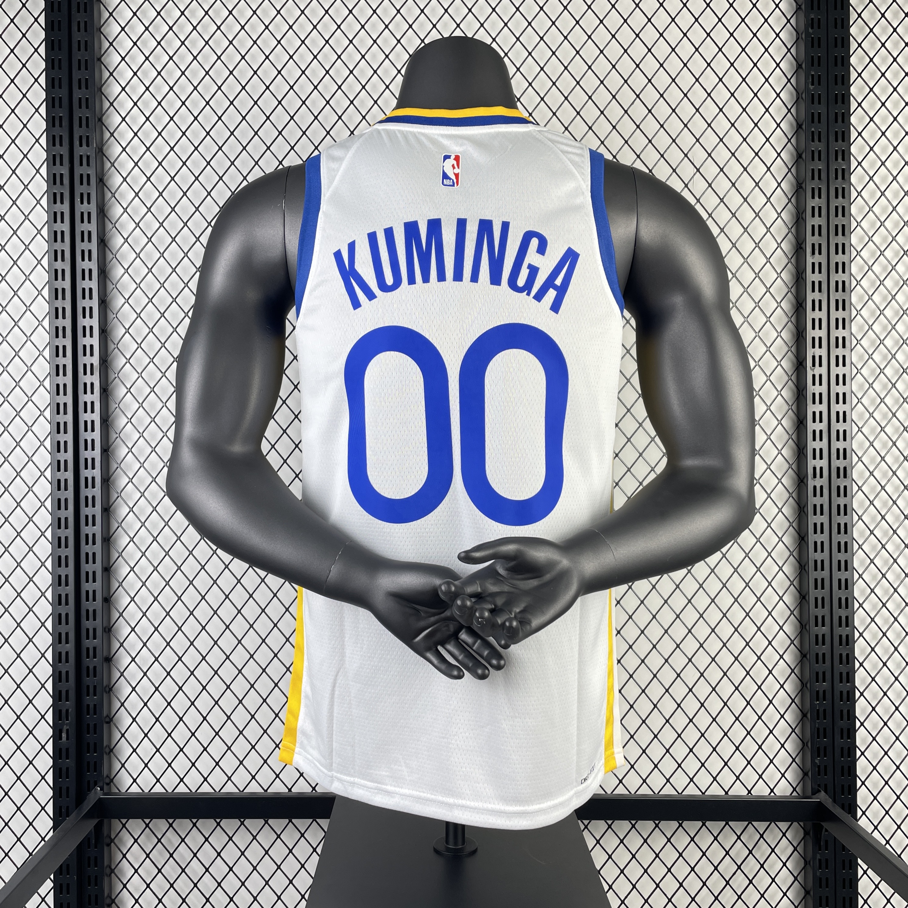 Season 23 Warriors V-neck White 00 Kuminga