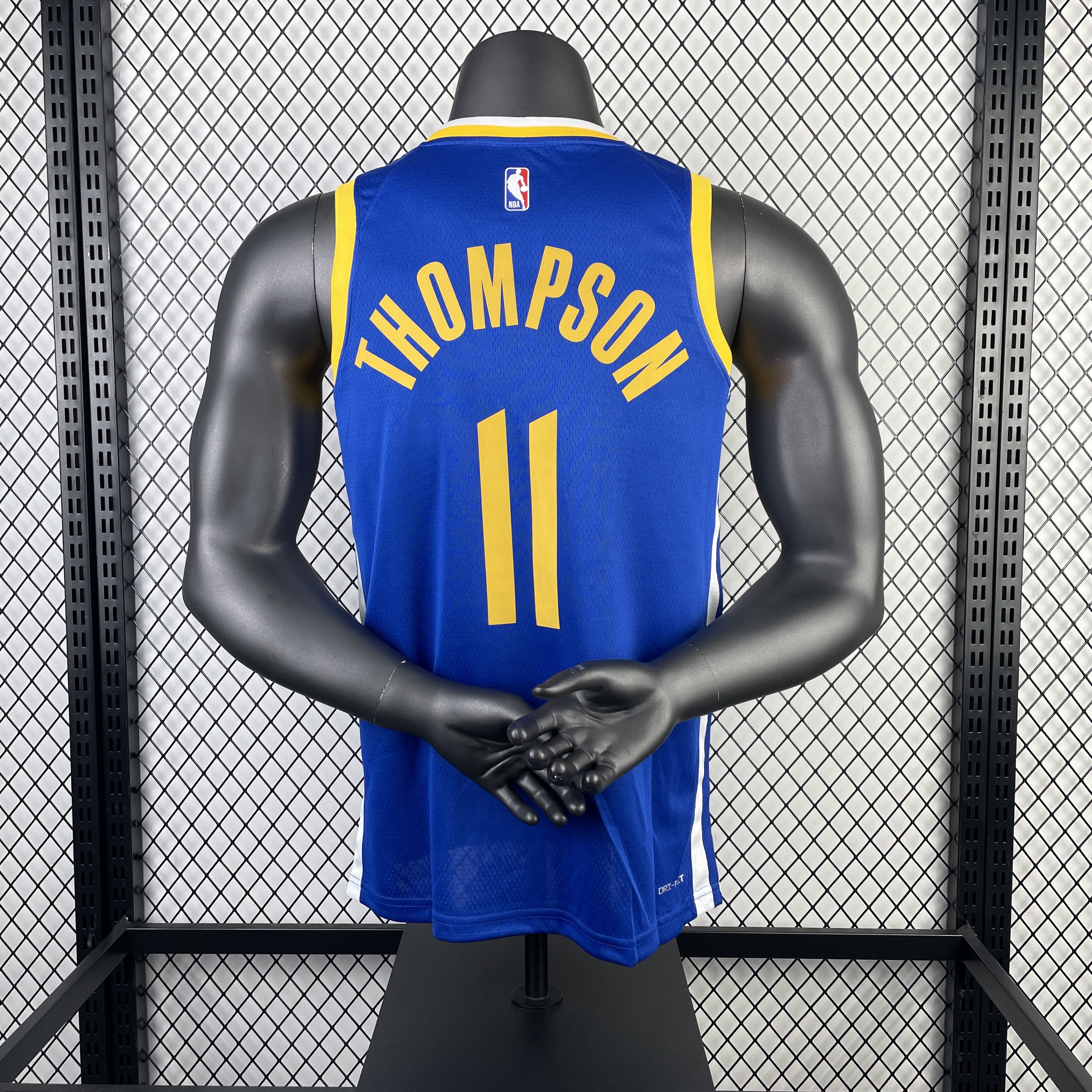 Season 23 Warriors road blue number 11 Thompson