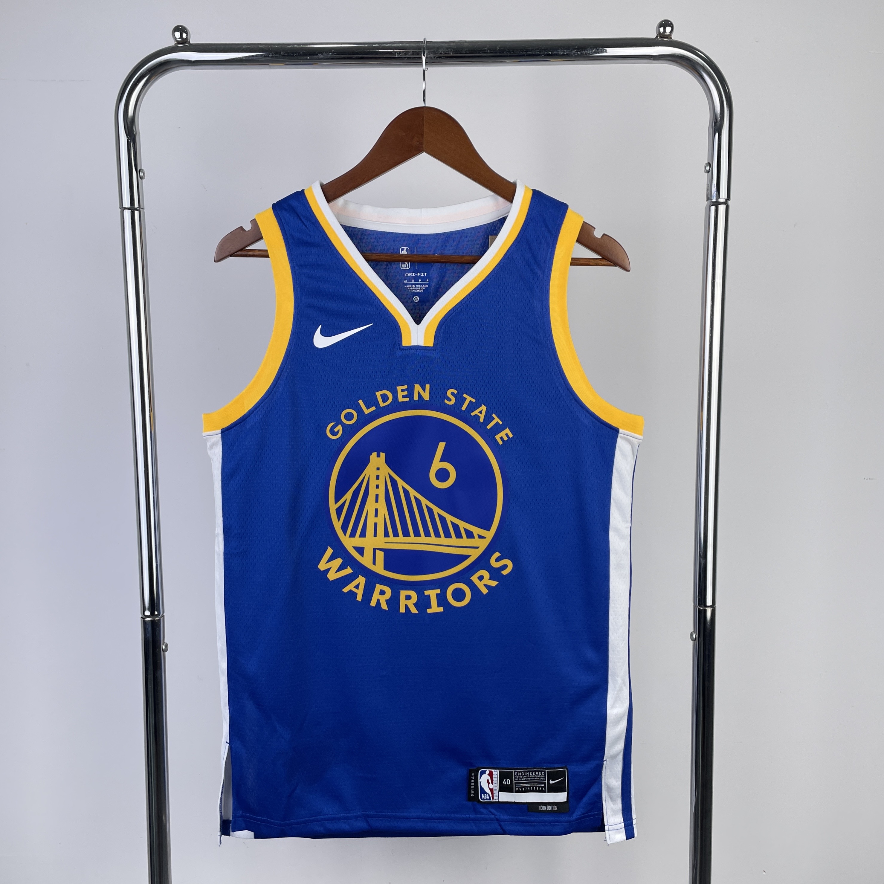 Season 23 Warriors road blue No. 6 Nick Young