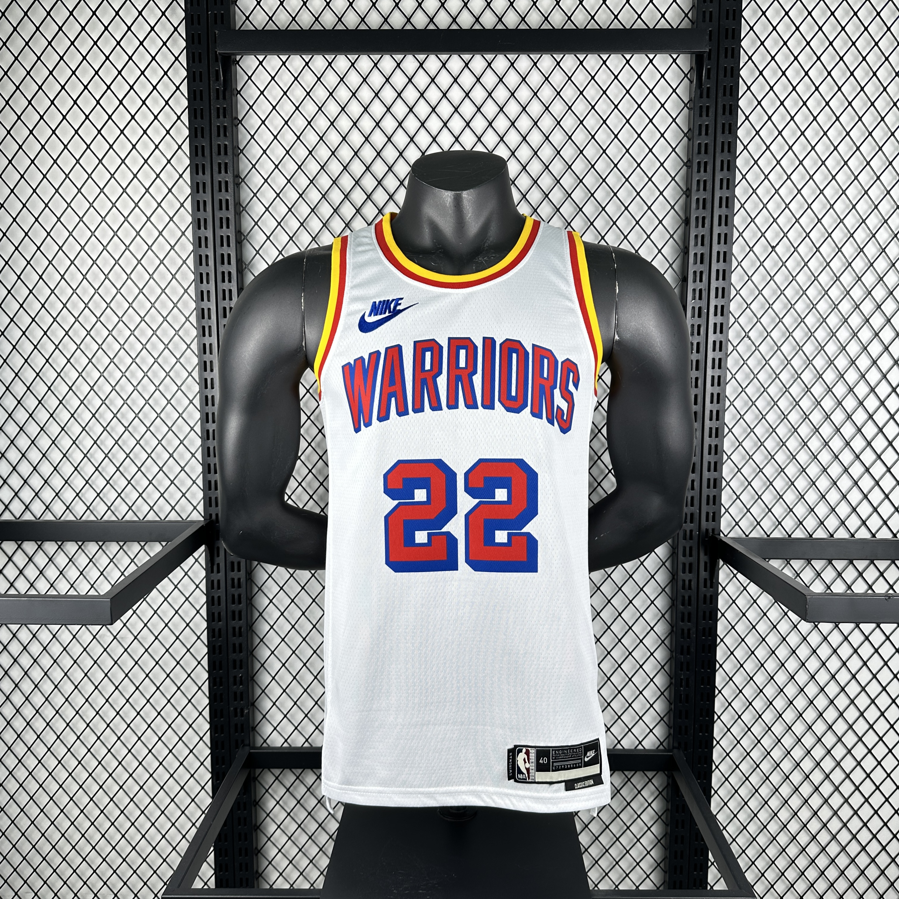 Season 25 Warriors throwback # 22 Wiggins