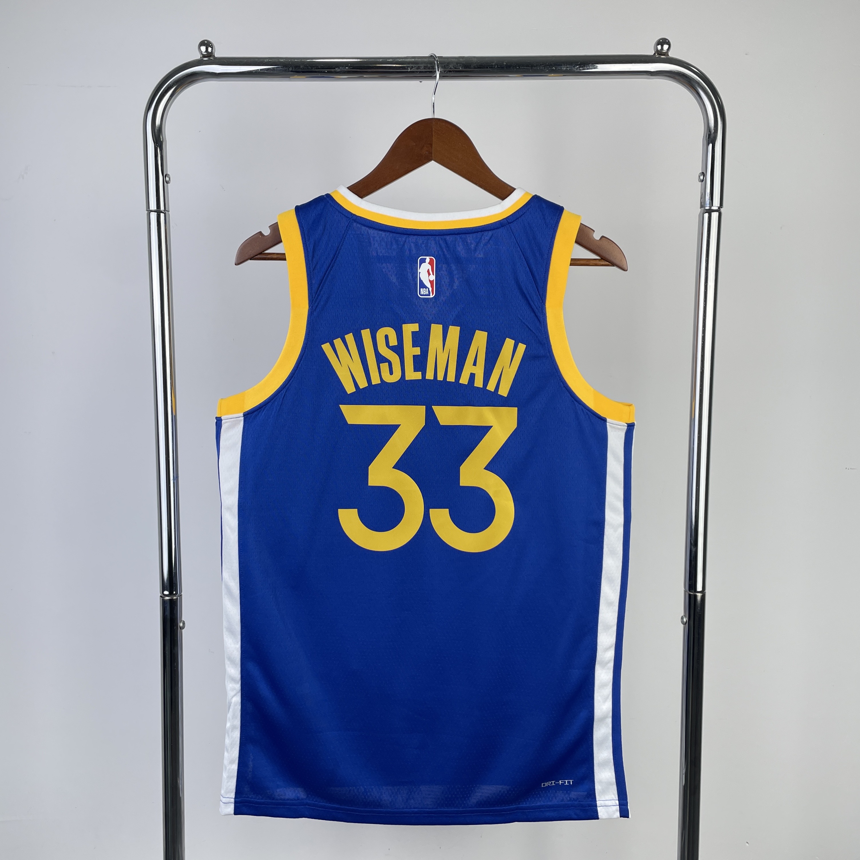 Season 23 Warriors away blue 33 Wiseman