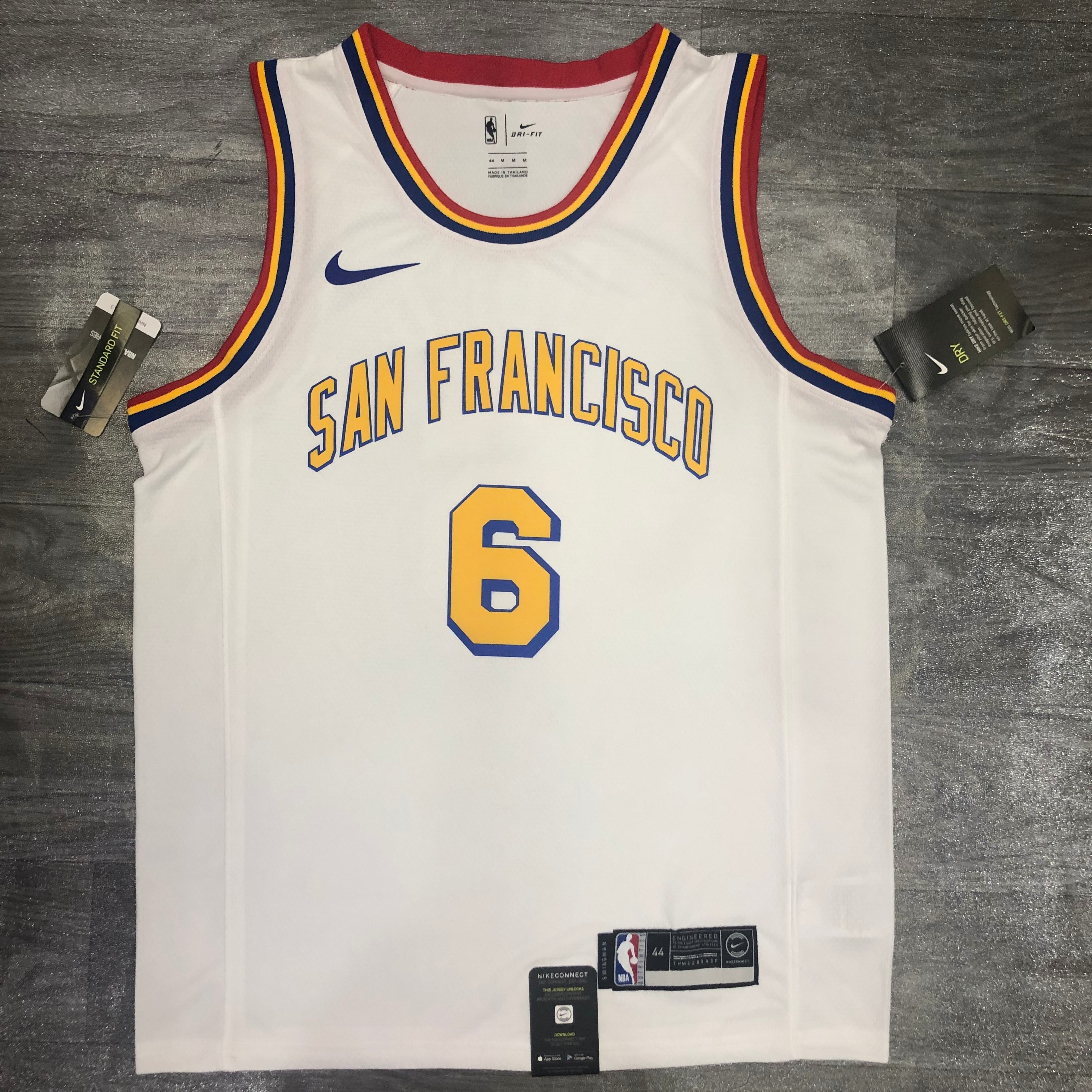 San Francisco Warriors No. 6 Nick Young