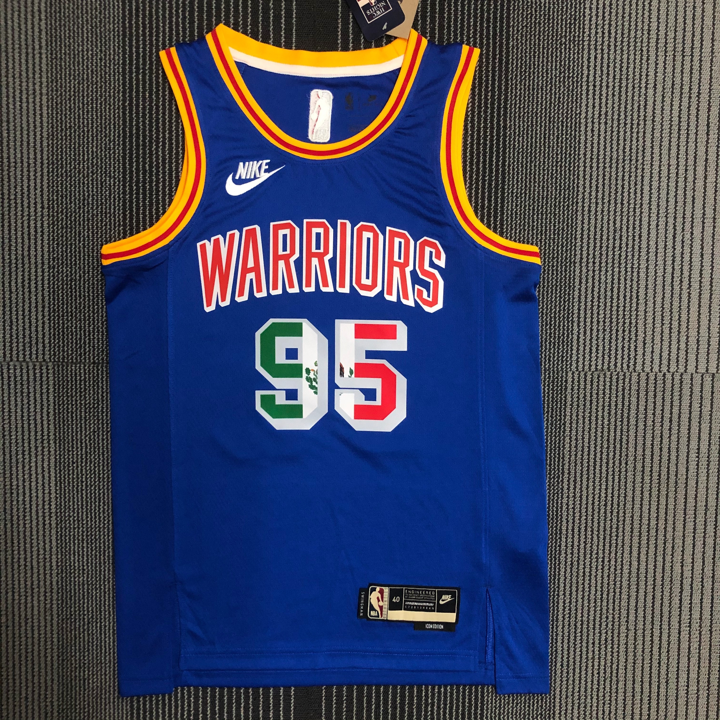 Warriors retro Mexico Limited number 95