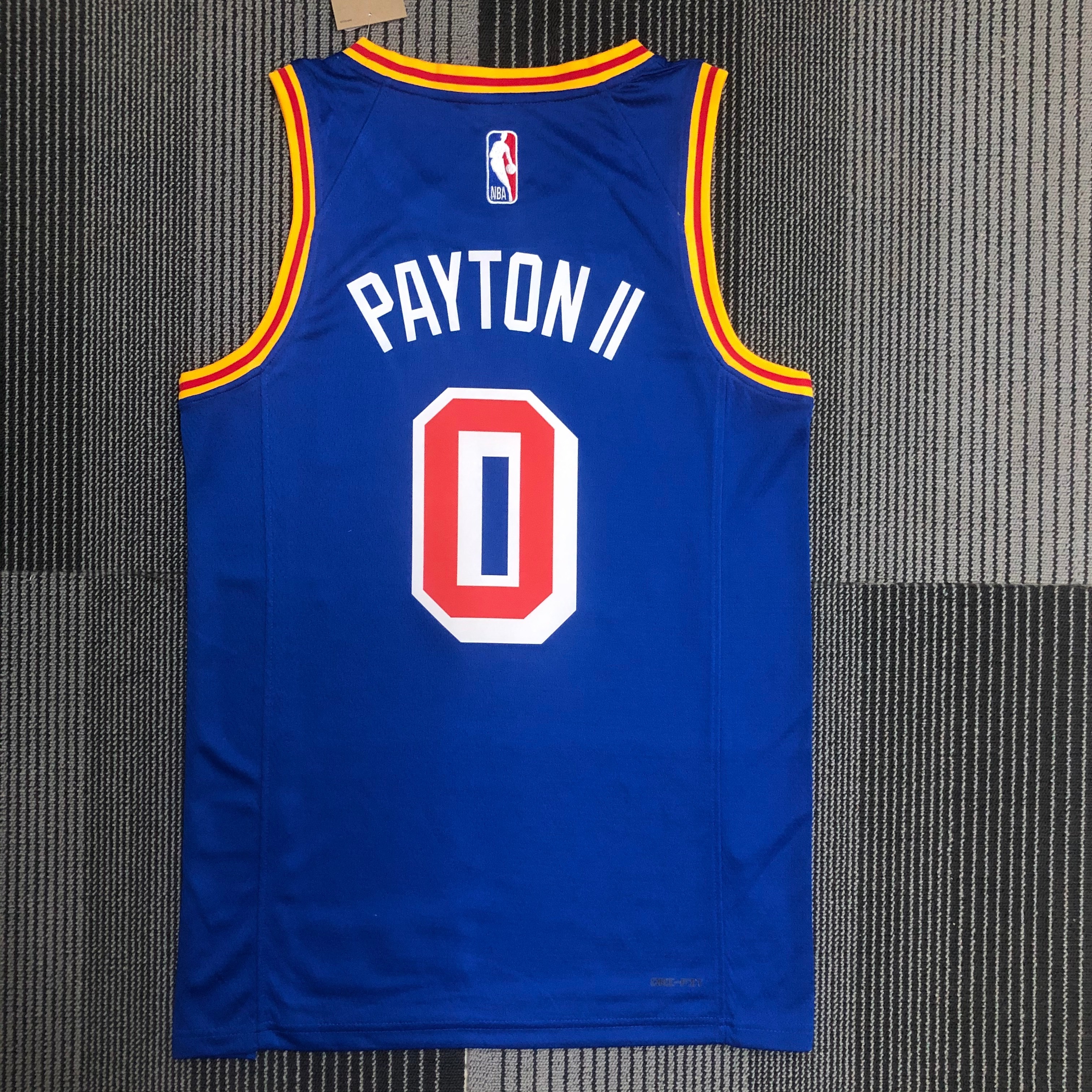 75th anniversary Warriors throwback No. 0 PAYTON II