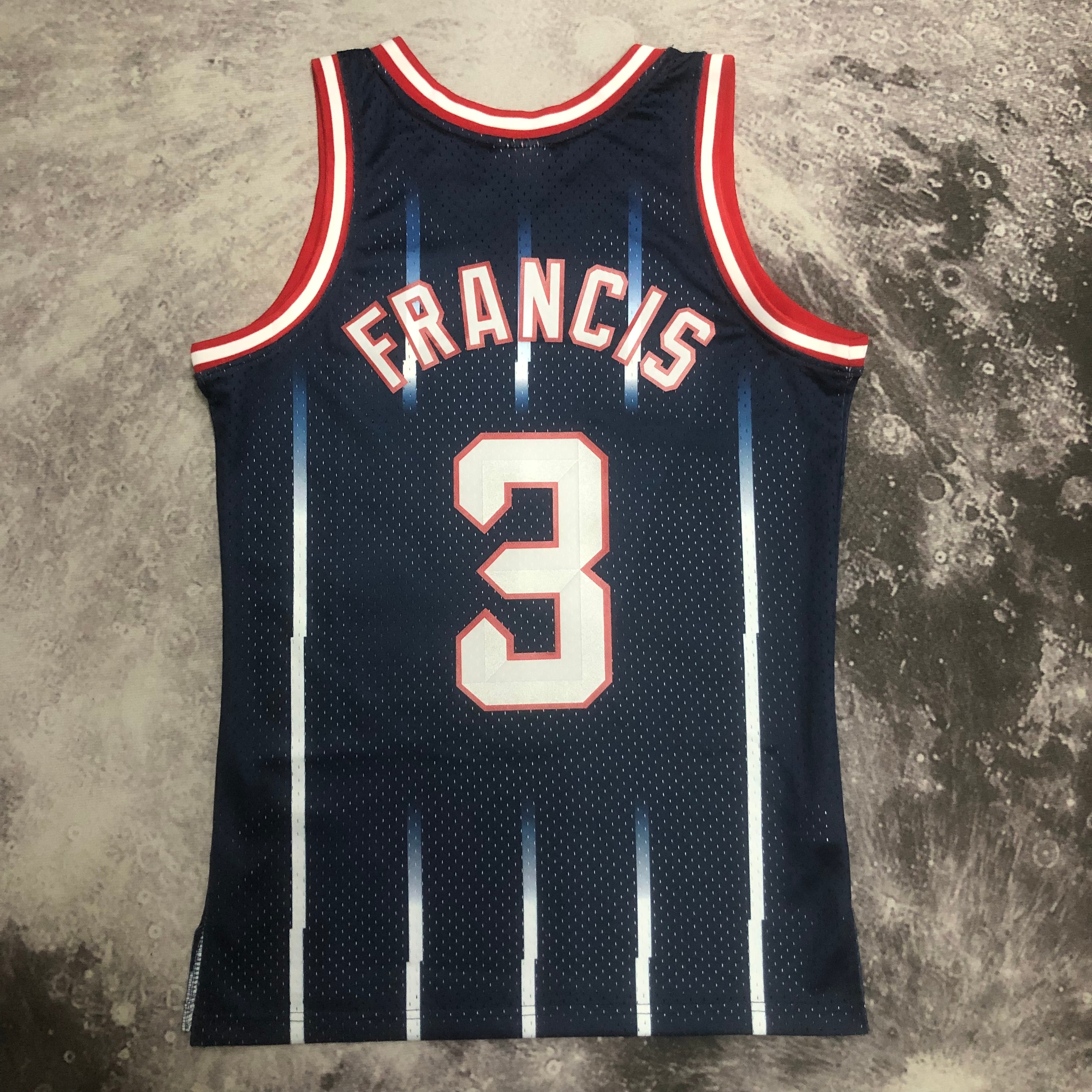 MN Hot Press Throwback Jersey SW Rockets 9900 season No. 3 Francis