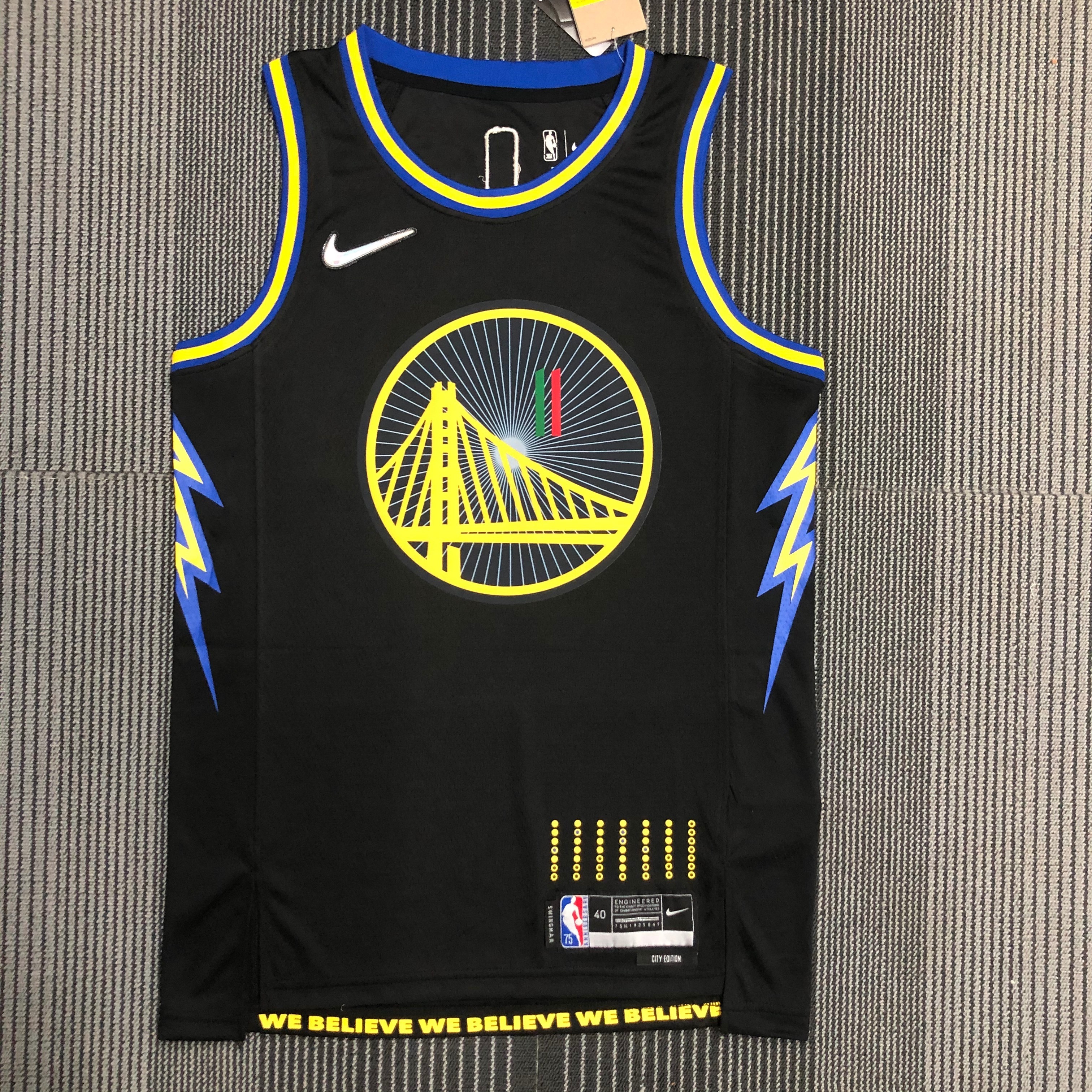 Season 22 Warriors City Edition Mexico limited number 11 Thompson