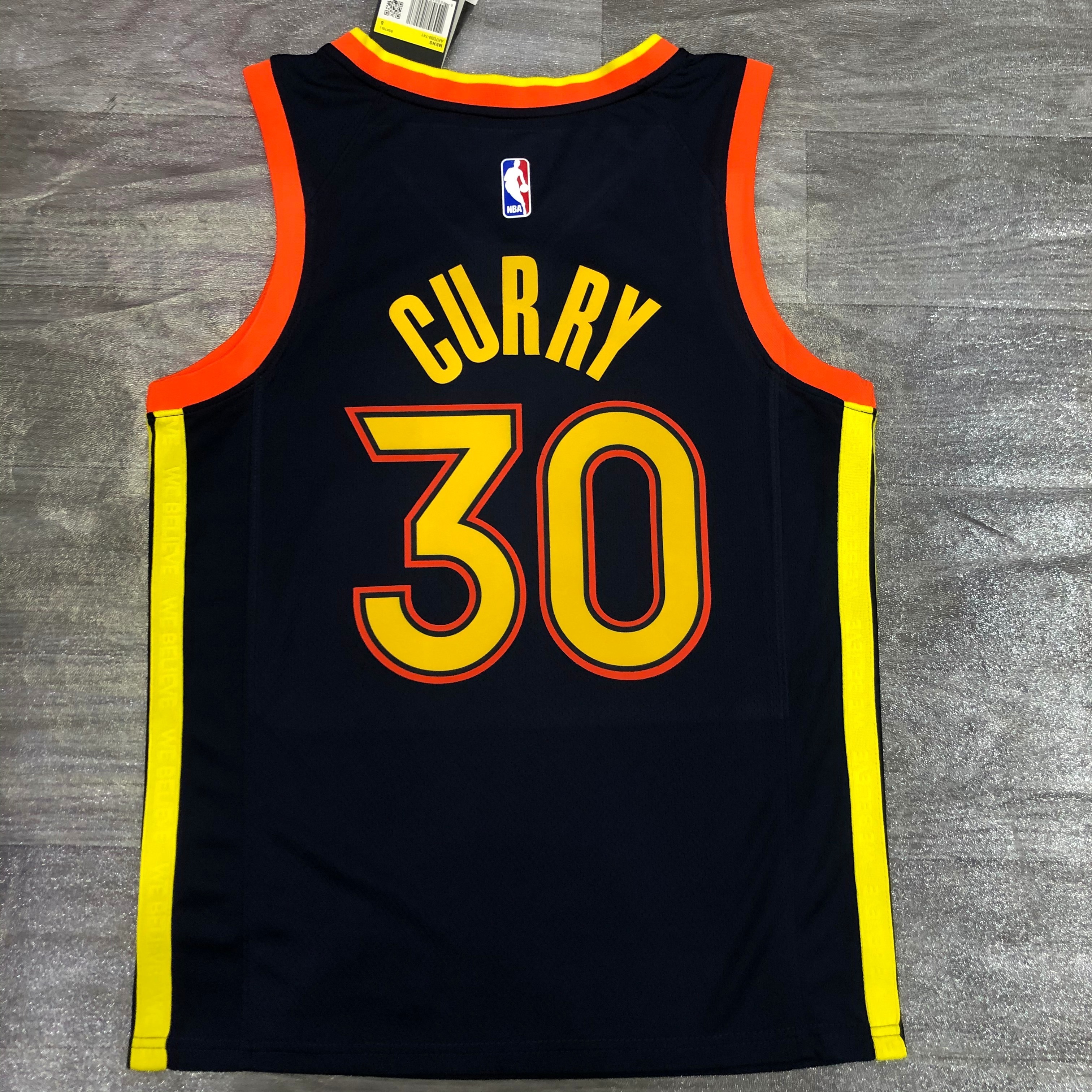 Warriors season 21 City version 30 Curry