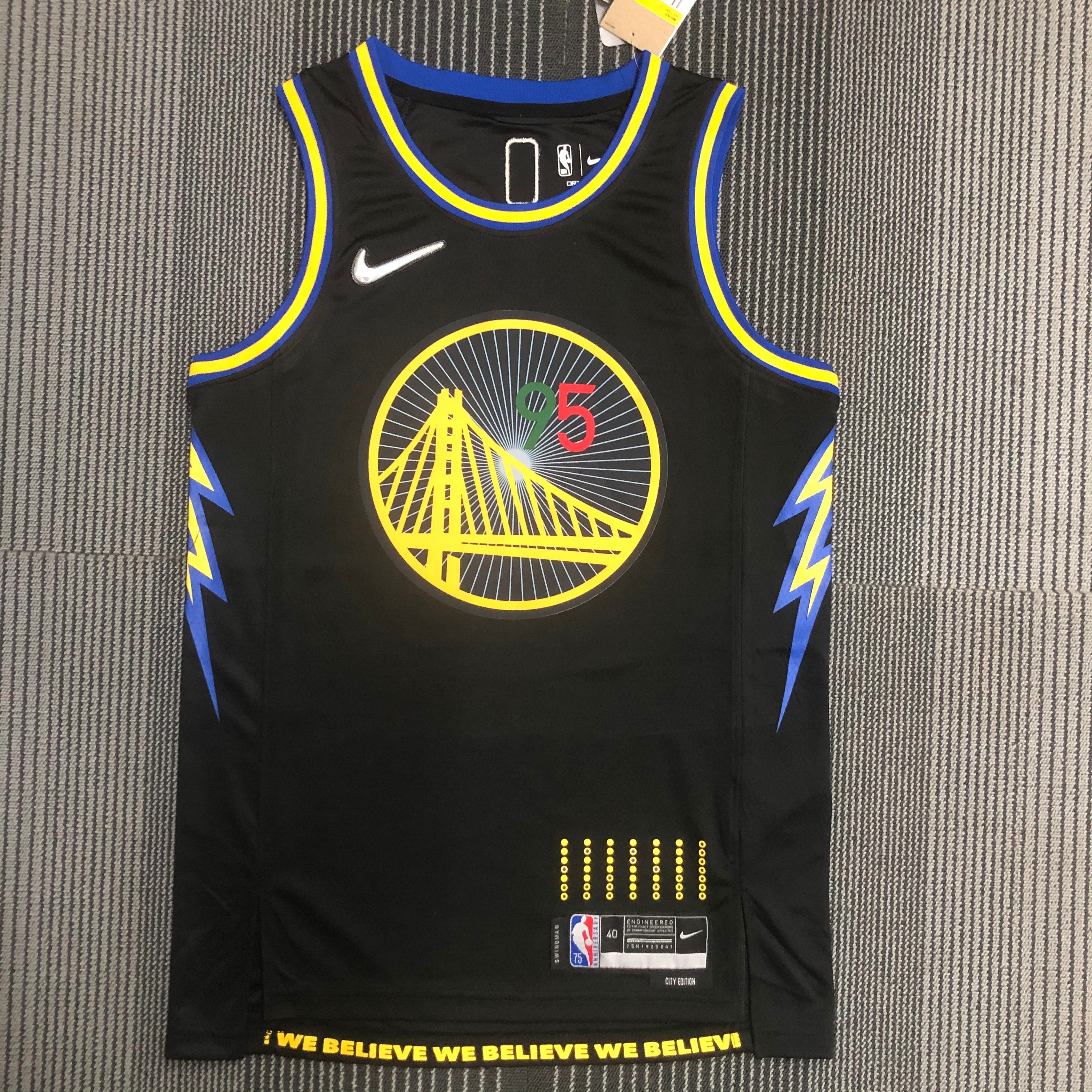 Season 22 Warriors City Edition Mexico limited # 95 TOSCANO