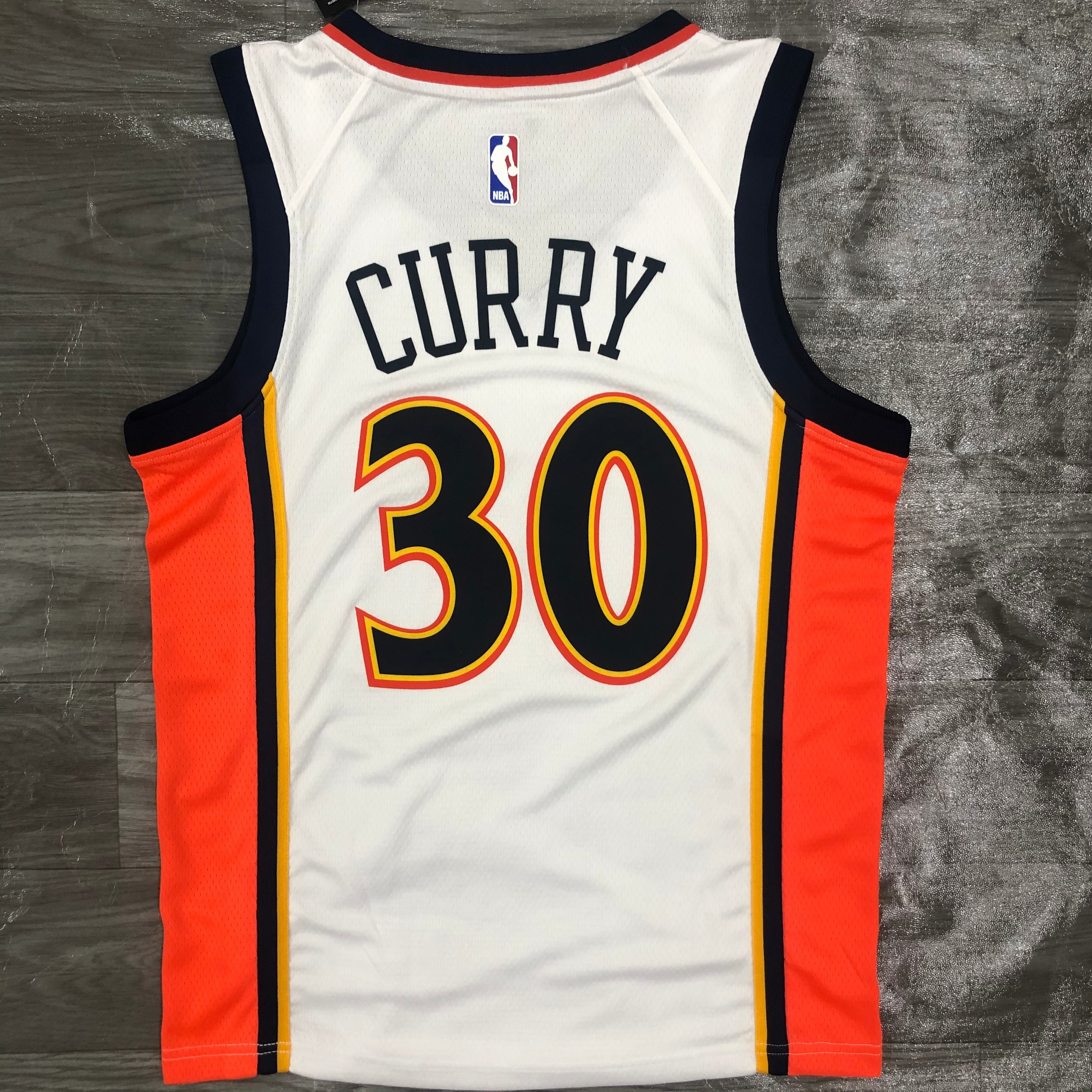Warriors rookie white 30th Steph Curry