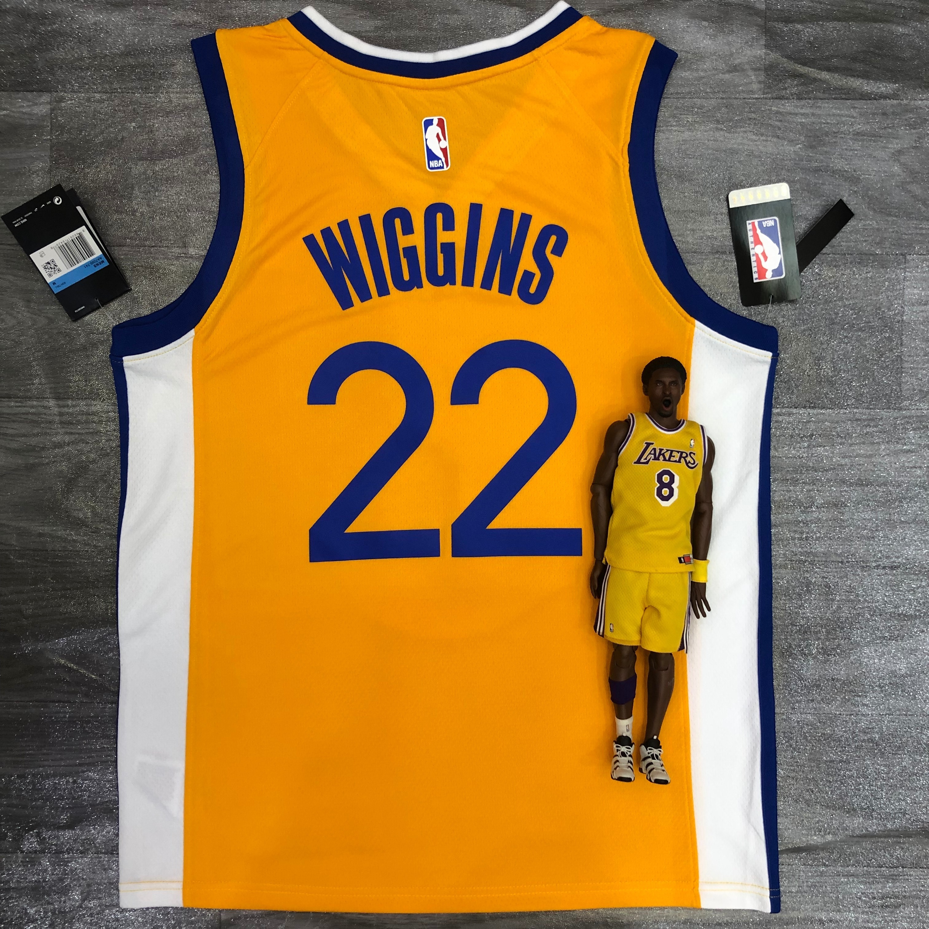 Season 21 Warriors Jordan theme limited number 22 Wiggins