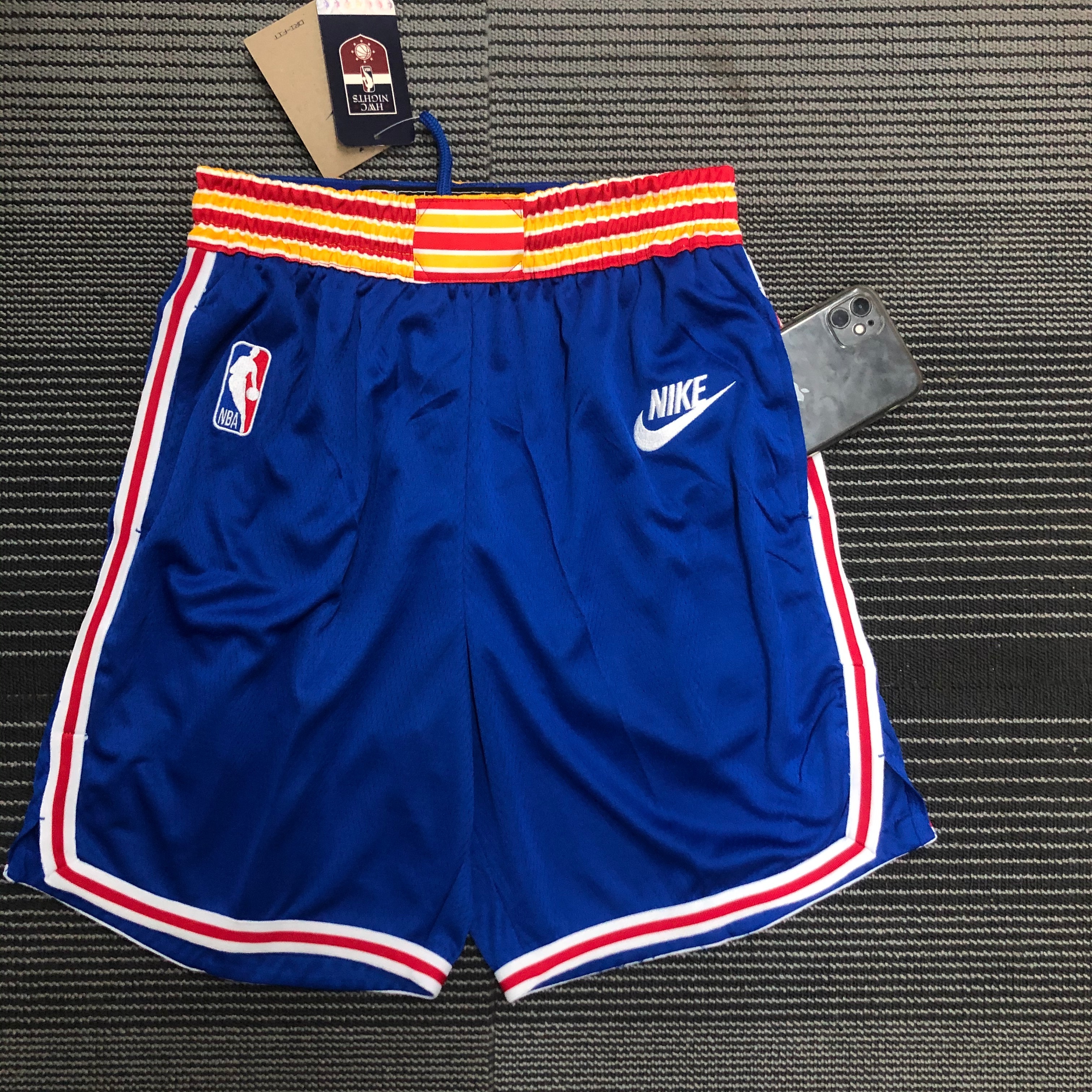 75th anniversary Warriors vintage shorts
