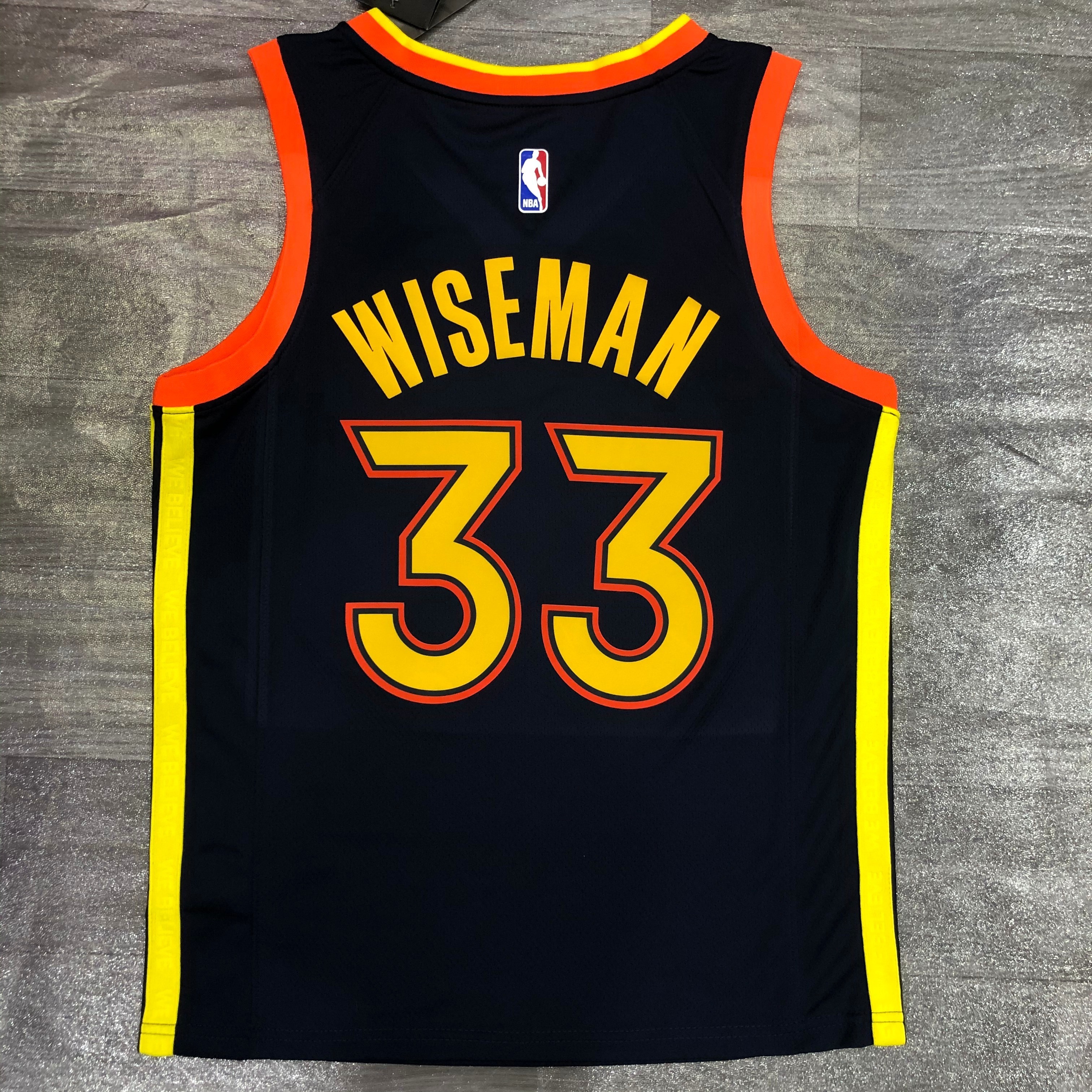 Season 21 Warriors City Edition # 33 Wiseman