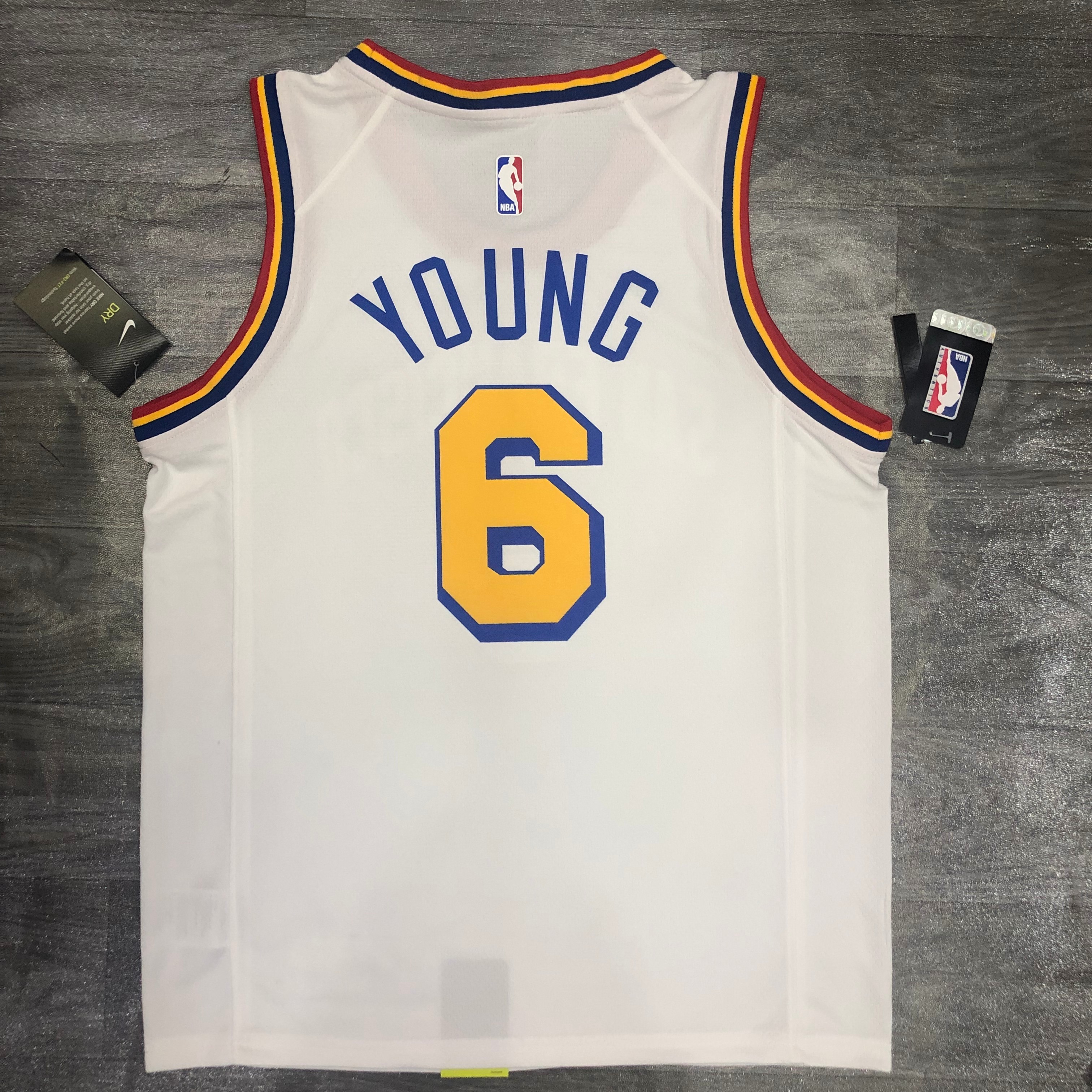 San Francisco Warriors No. 6 Nick Young
