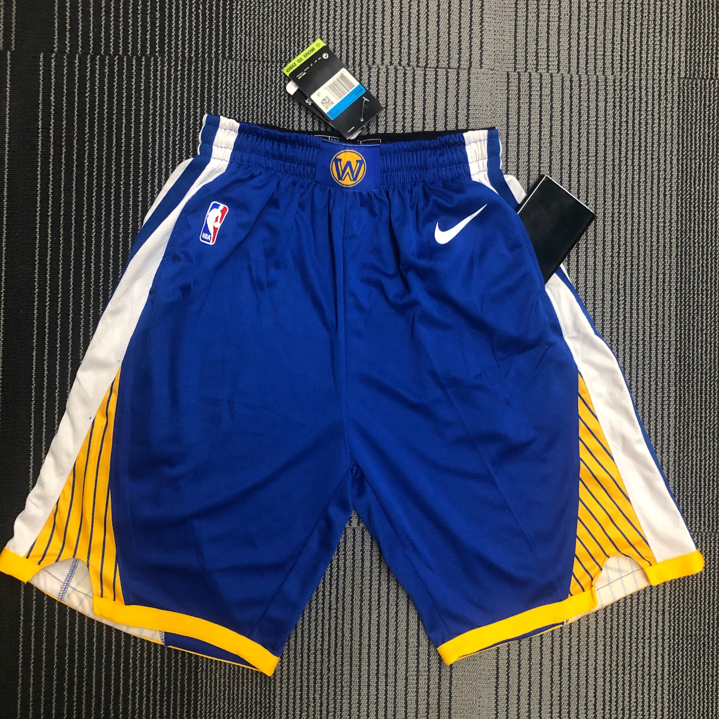 Warriors regular blue shorts