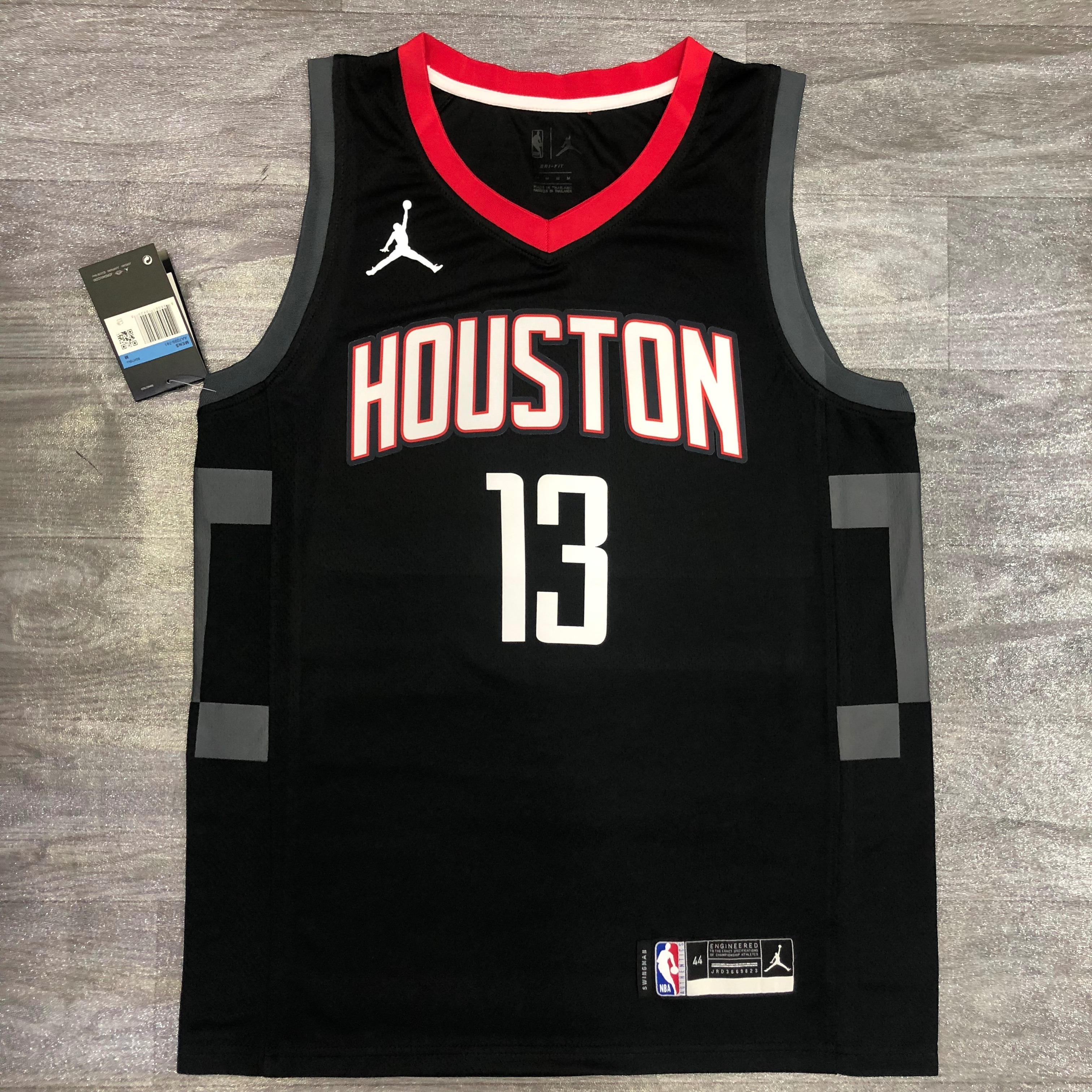 Season 1 Rockets Jordan theme limited City Edition black 13 Harden