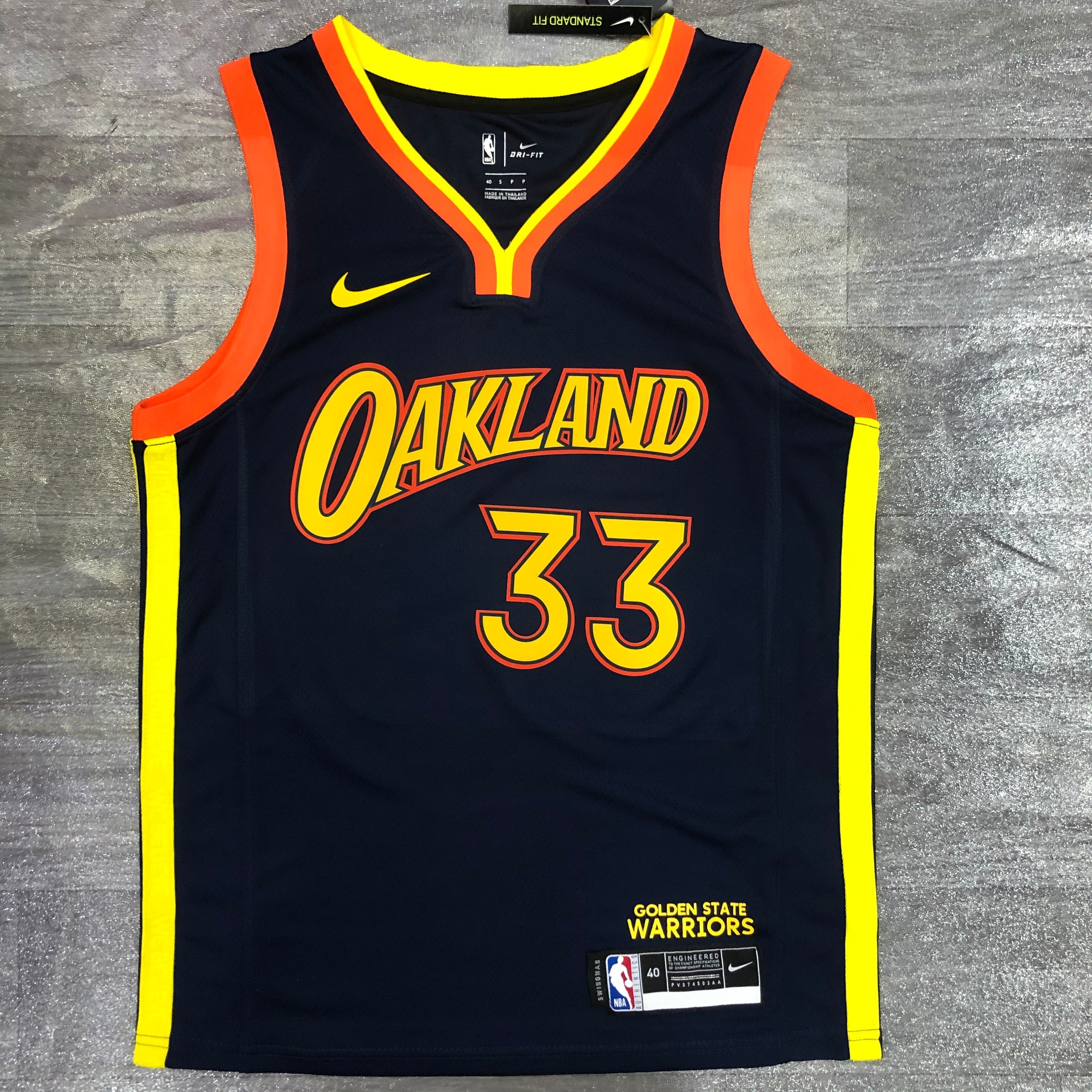 Season 21 Warriors City Edition # 33 Wiseman