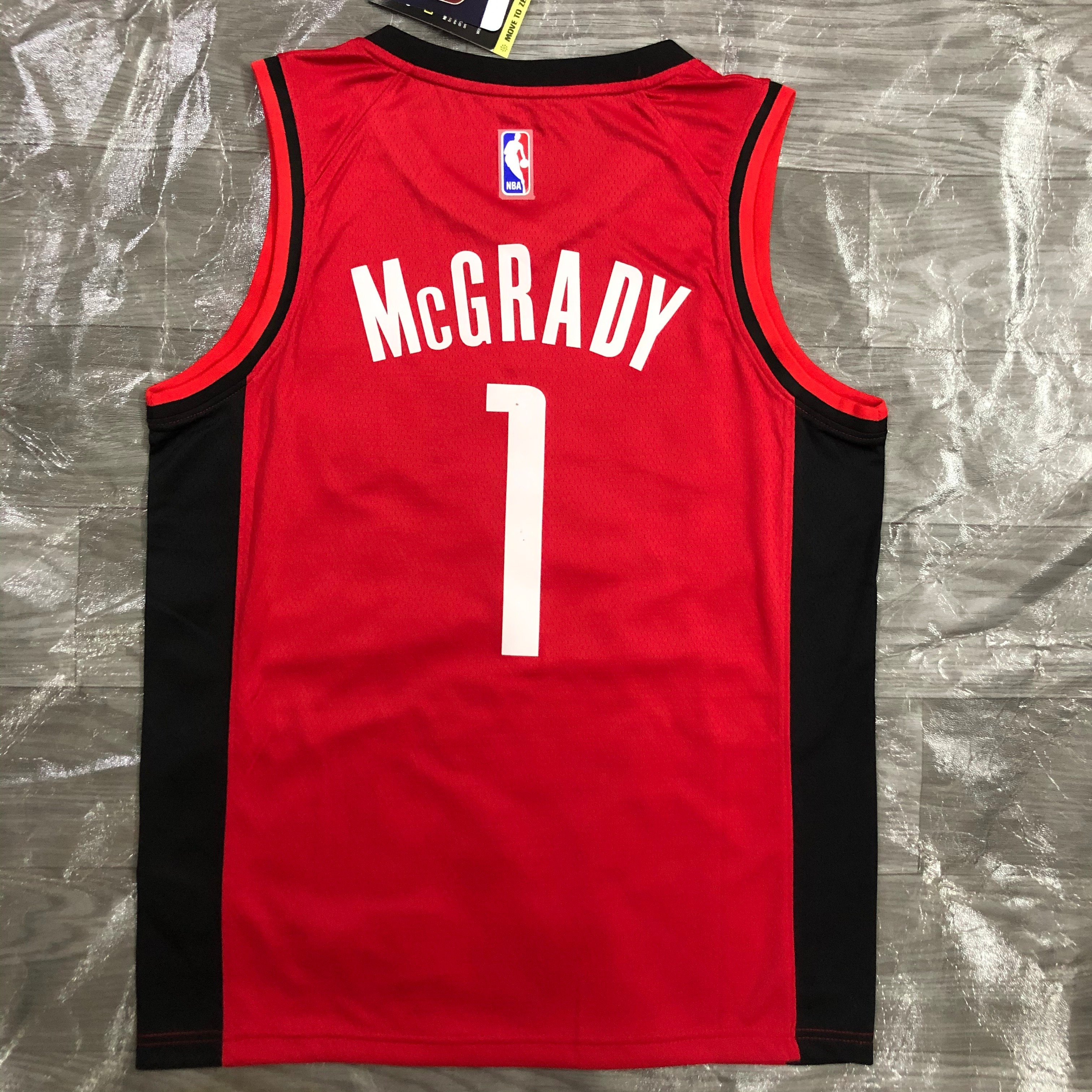 21 season Rockets red number one McGrady