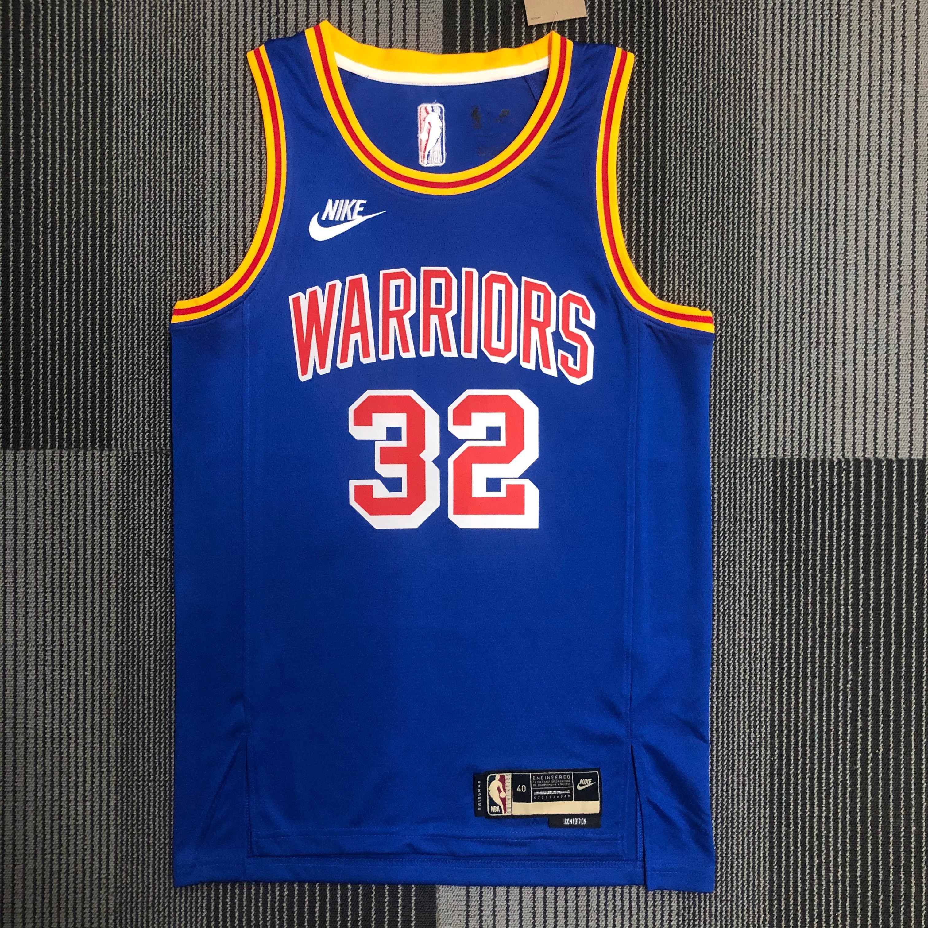 75th anniversary Warriors throwback number 32 Porter JR